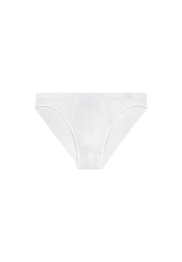 hom-supreme-cotton-slip-micro-blanc-coton-pima image 1