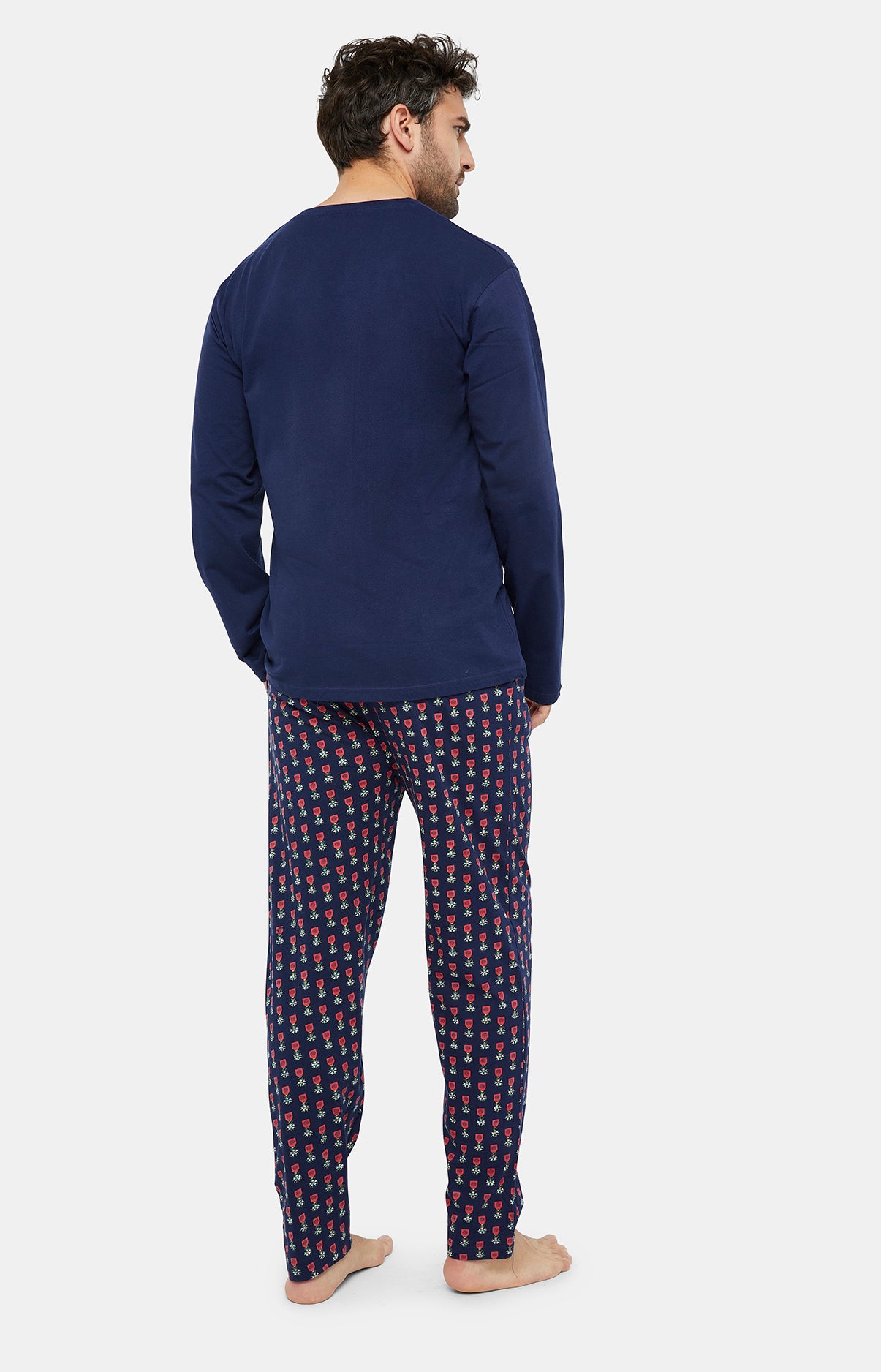 arthur-bob-l-gion-dormeur-pyjama-homme-marine image 4