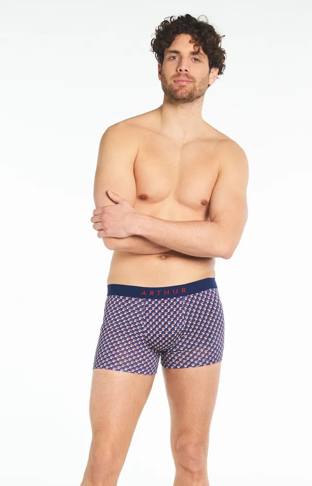 arthur-bob-santa-boxer-homme-marine-taille-l image 1