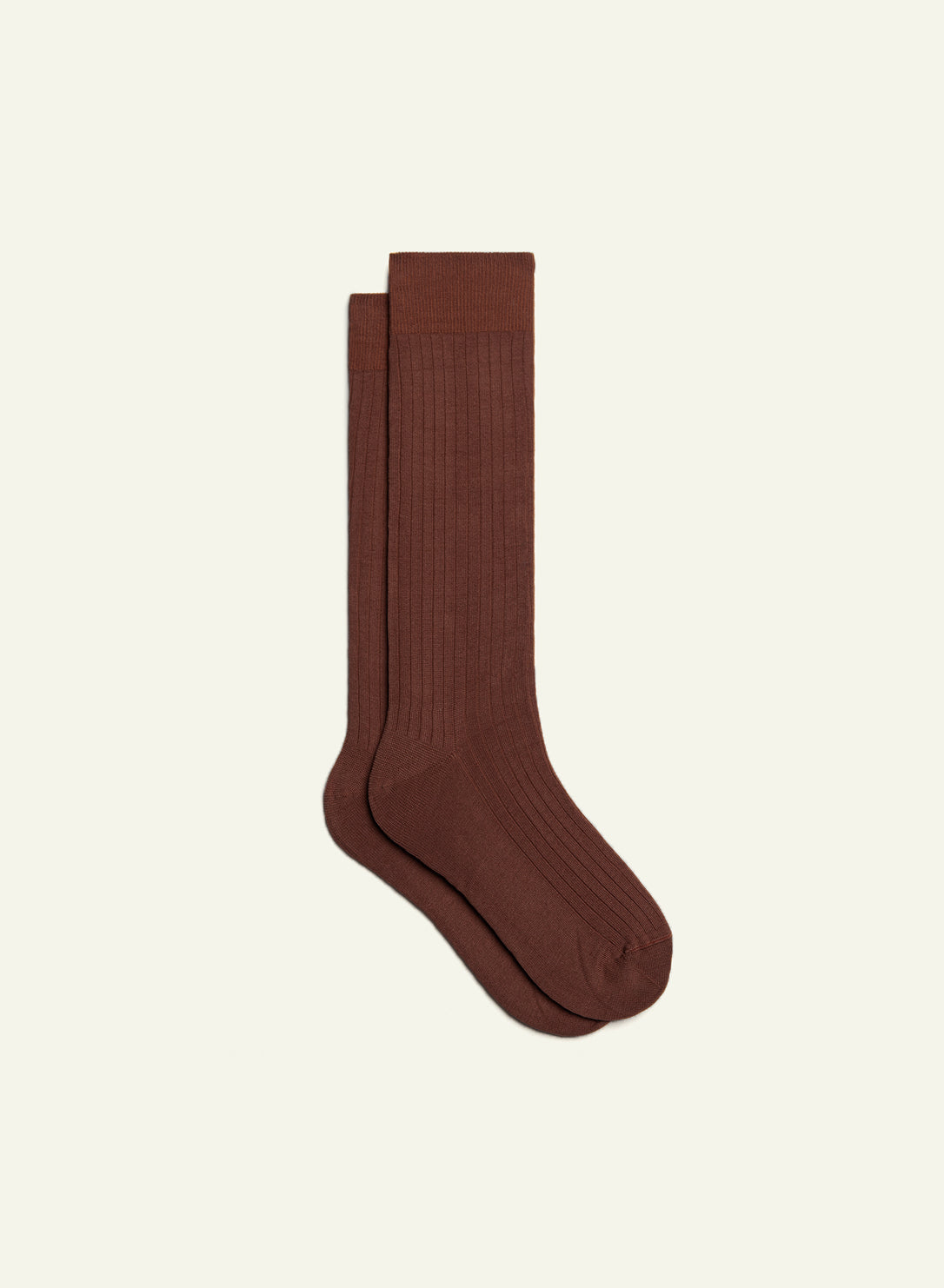 archiduchesse-de-luxe-jean-marron-chaussettes-fil-d-cosse image 2