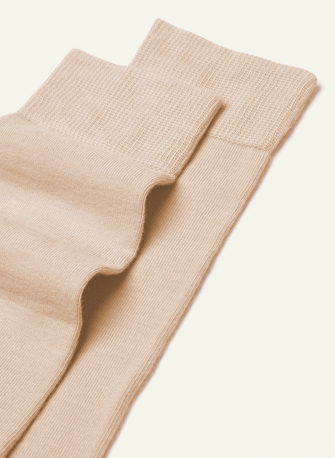 archiduchesse-de-ville-beige-caf-au-lait-chaussettes-coton image 3