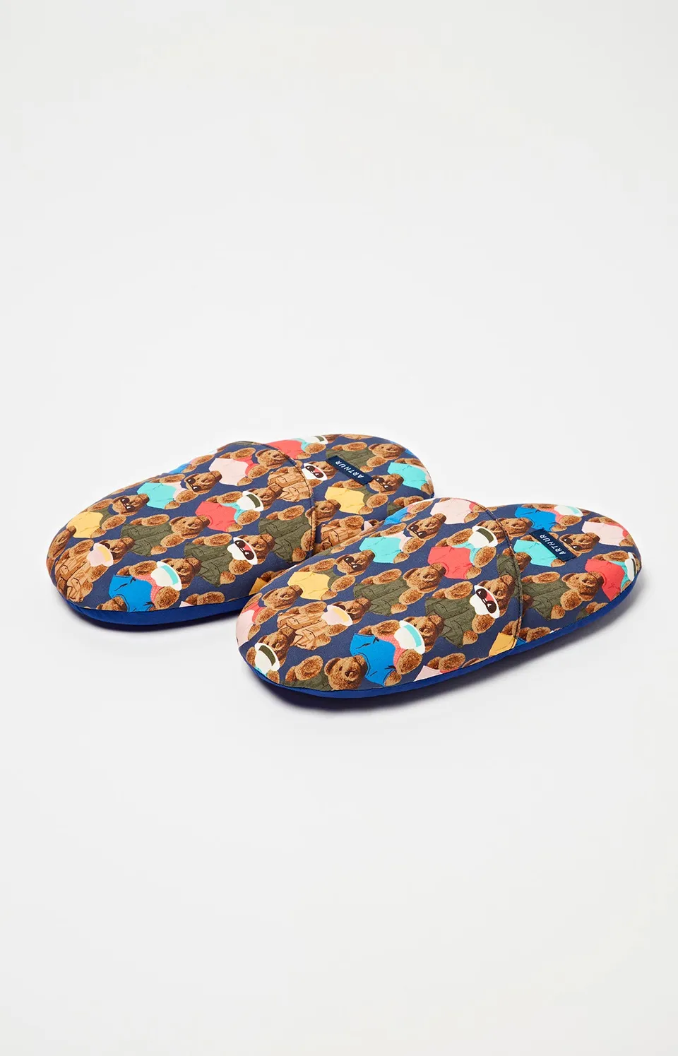 arthur-bob-teddy-pantoufles-multicolore-43-45 image 1