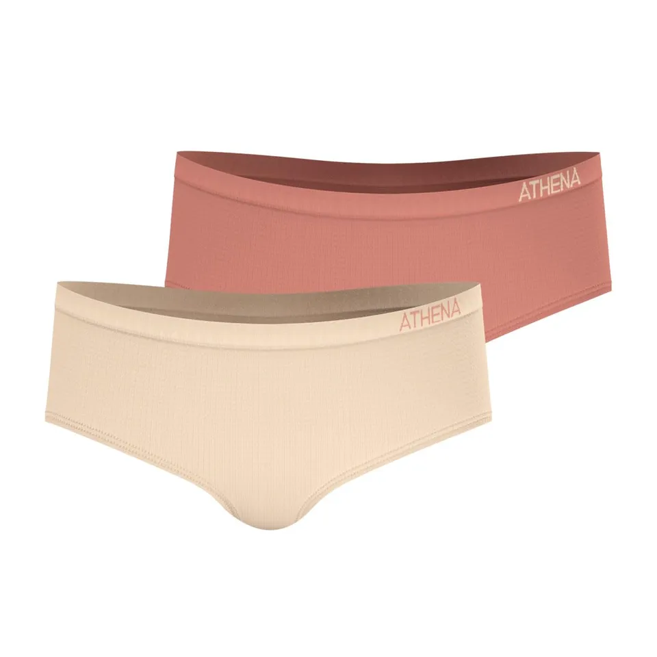 athena-sans-couture-lot-2-boxers-fille-microfibre-16-ans image 1