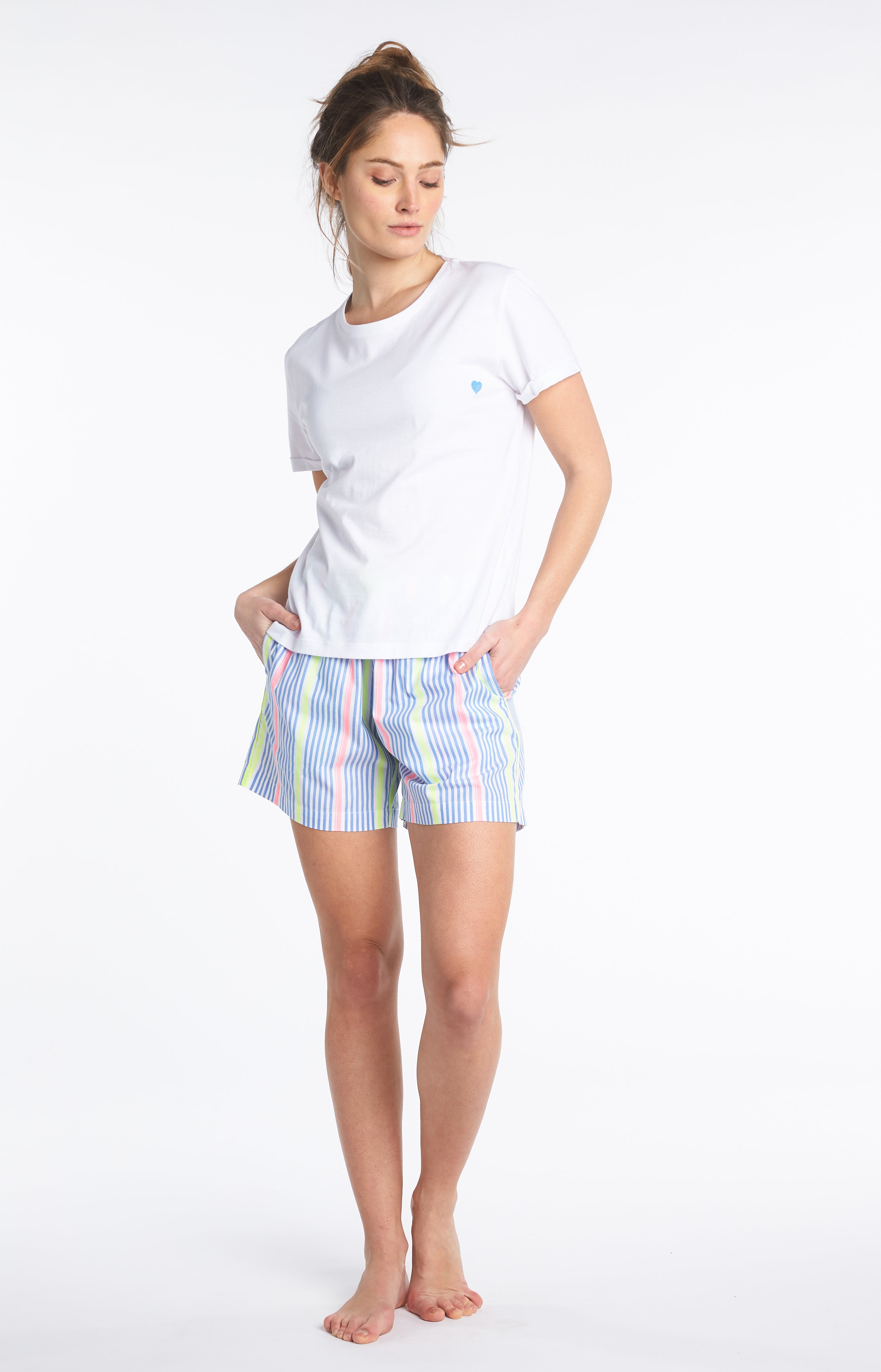 arthur-bob-short-femme-fluo-multicolore image 7