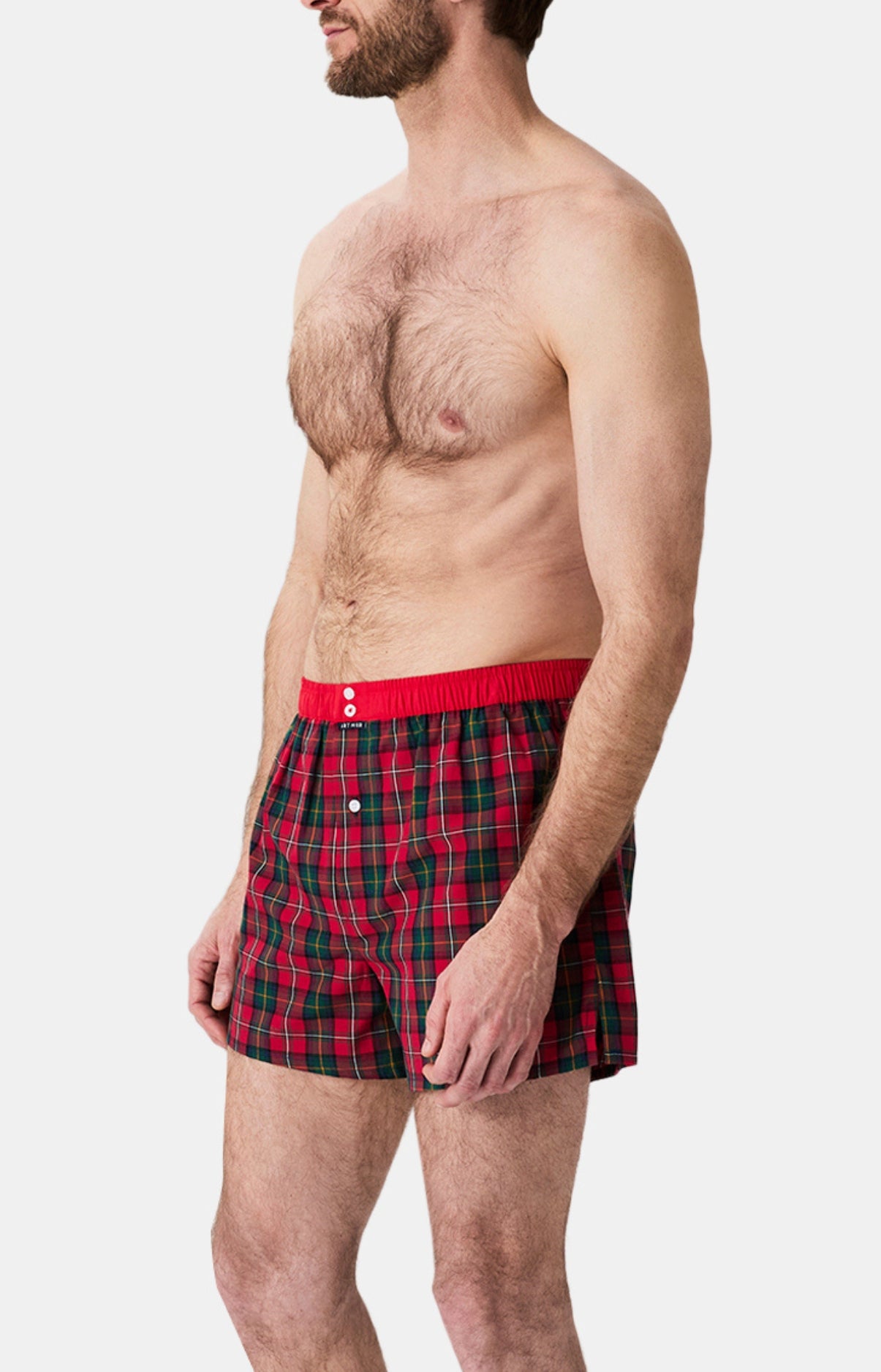 arthur-le-club-n-1177-cale-on-homme-rouge-popeline-coton image 5