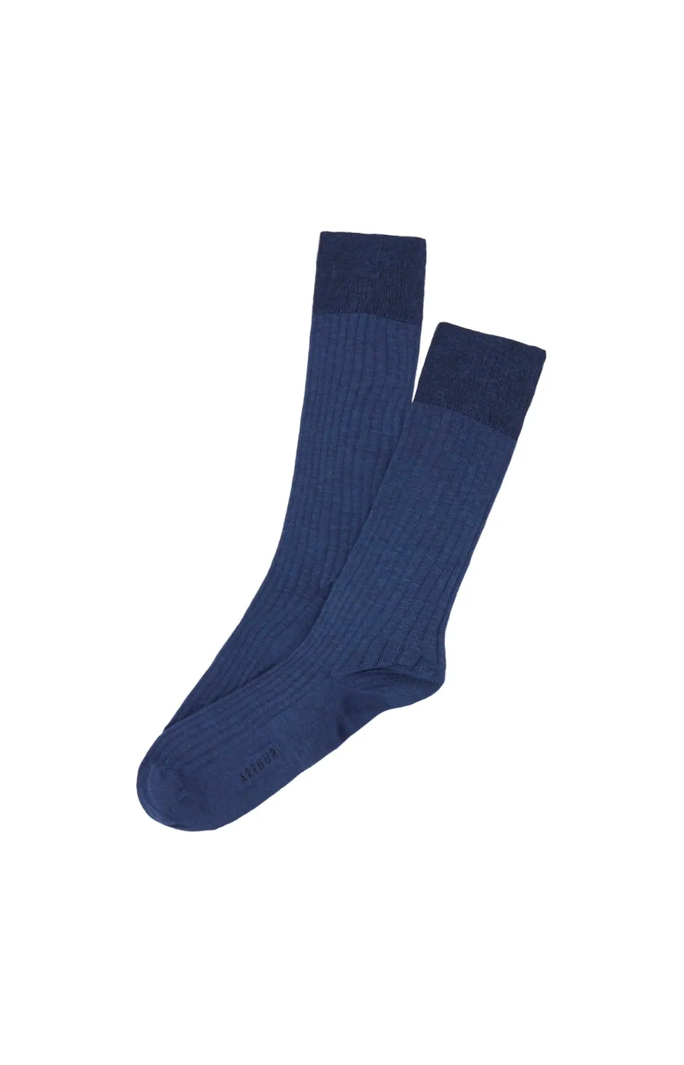 arthur-bob-marine-chaussettes-fil-d-cosse-marine-42-45 image 1
