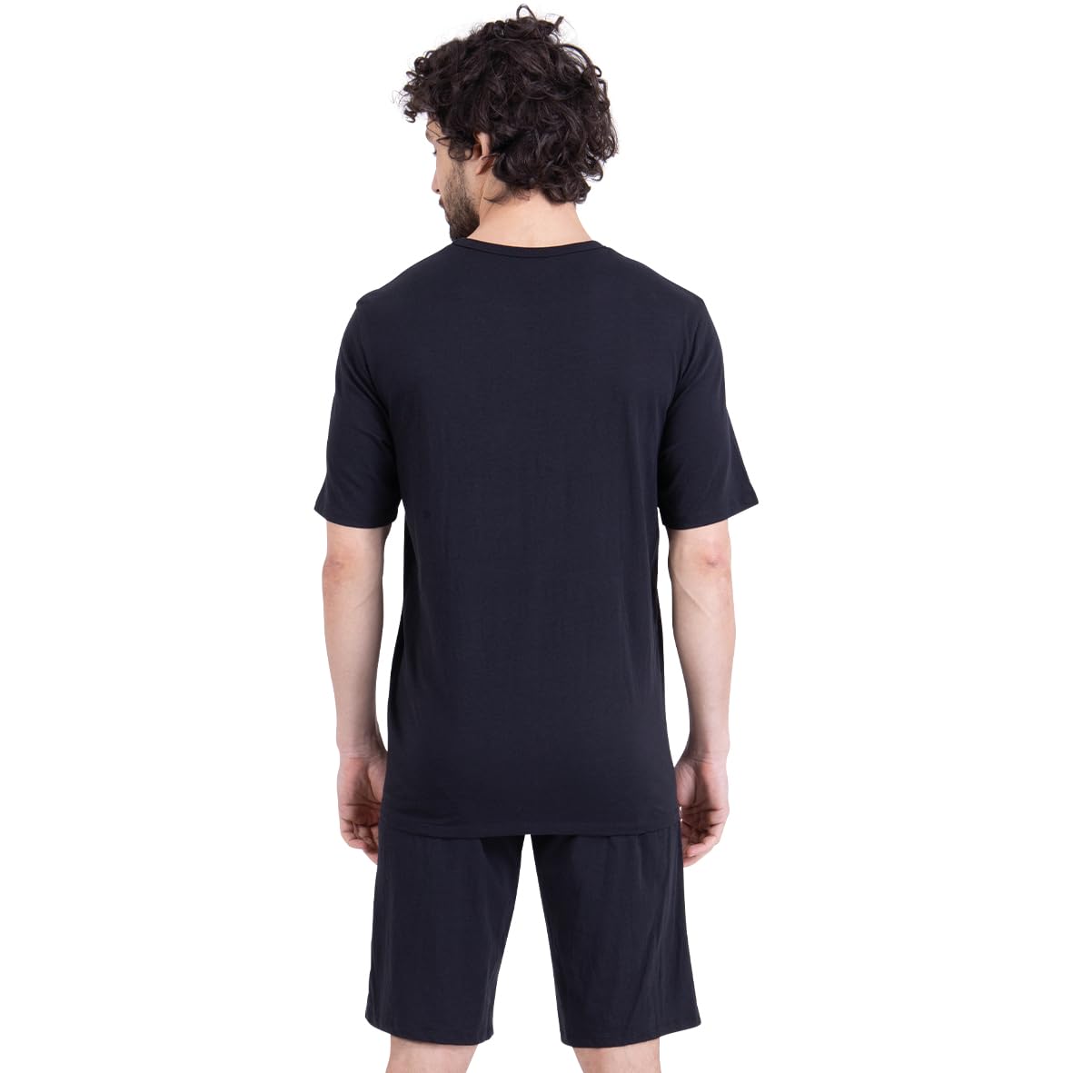 athena-graphic-pyjama-court-homme-smileyworld-taille-l-coton image 4