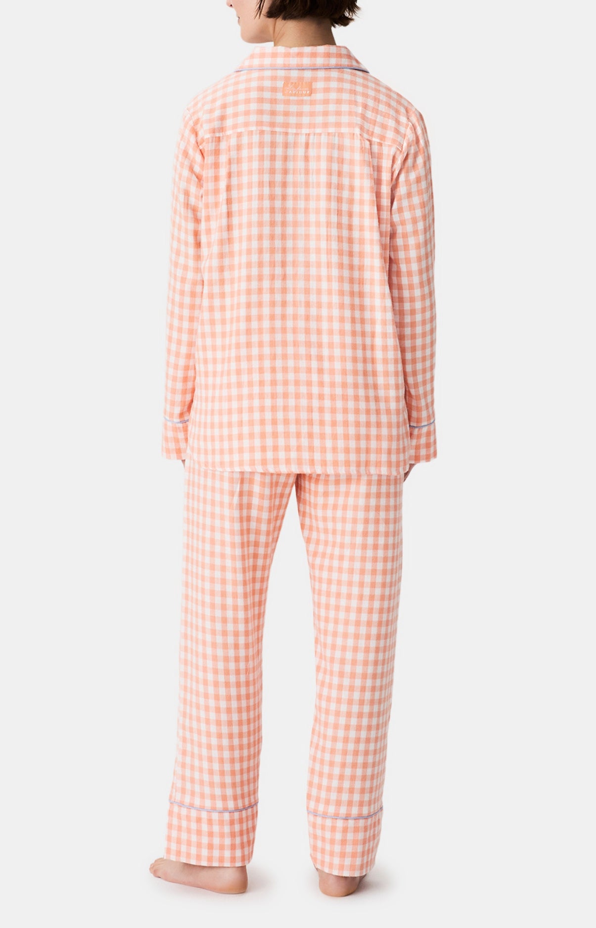 arthur-bob-nina-pyjama-flanelle-femme-orange image 5