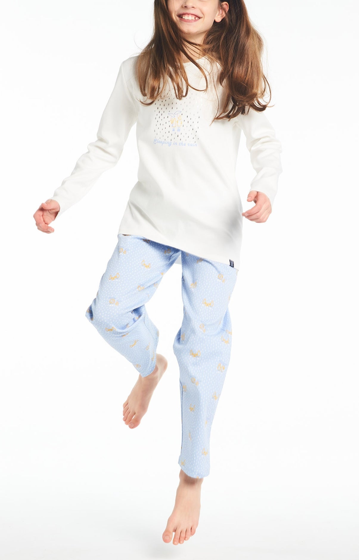 arthur-bob-long-rain-pyjama-coton-enfant-ciel-6a image 2