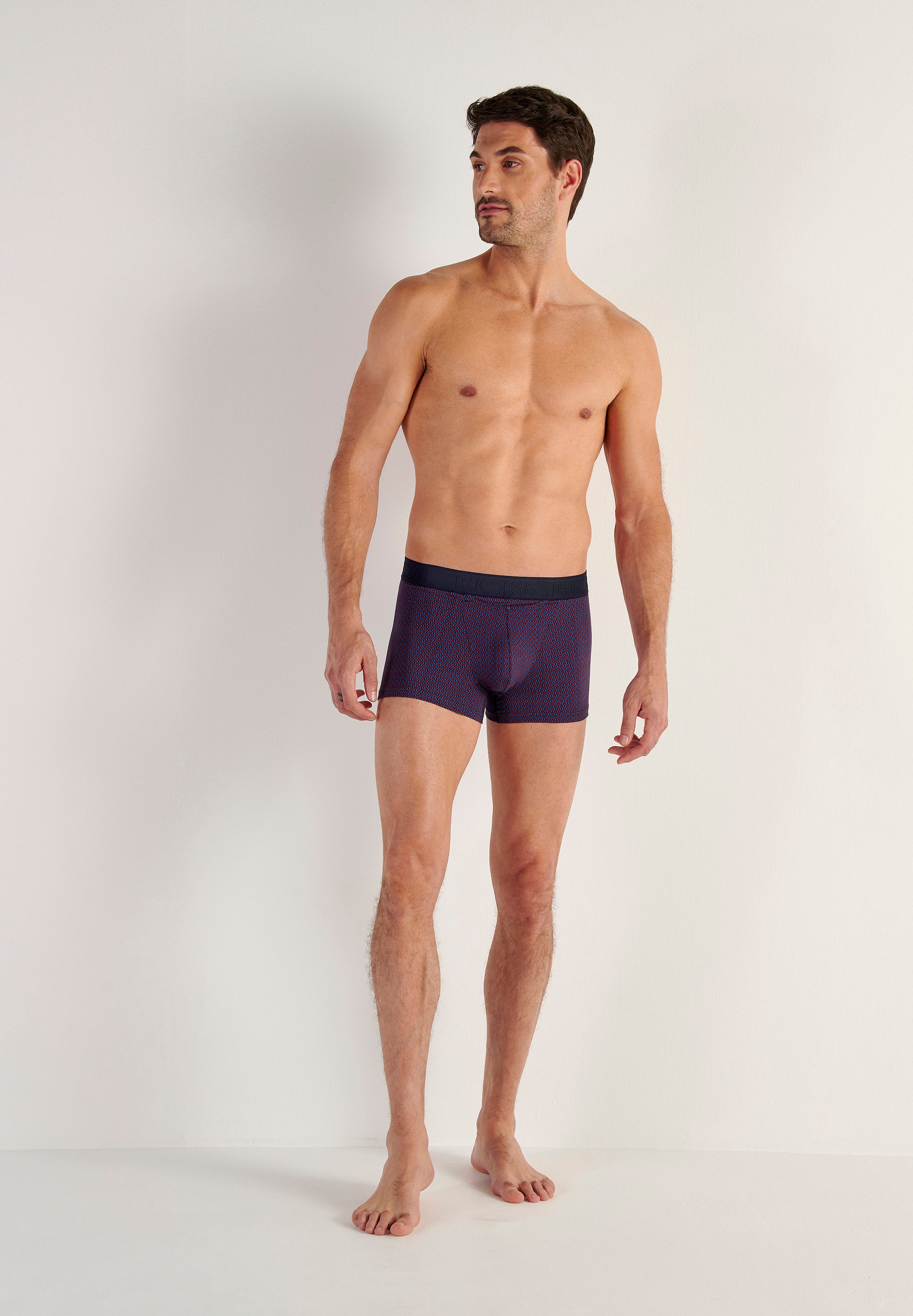 hom-ho1-fats-boxer-brief-navy-print-coton-modal image 4