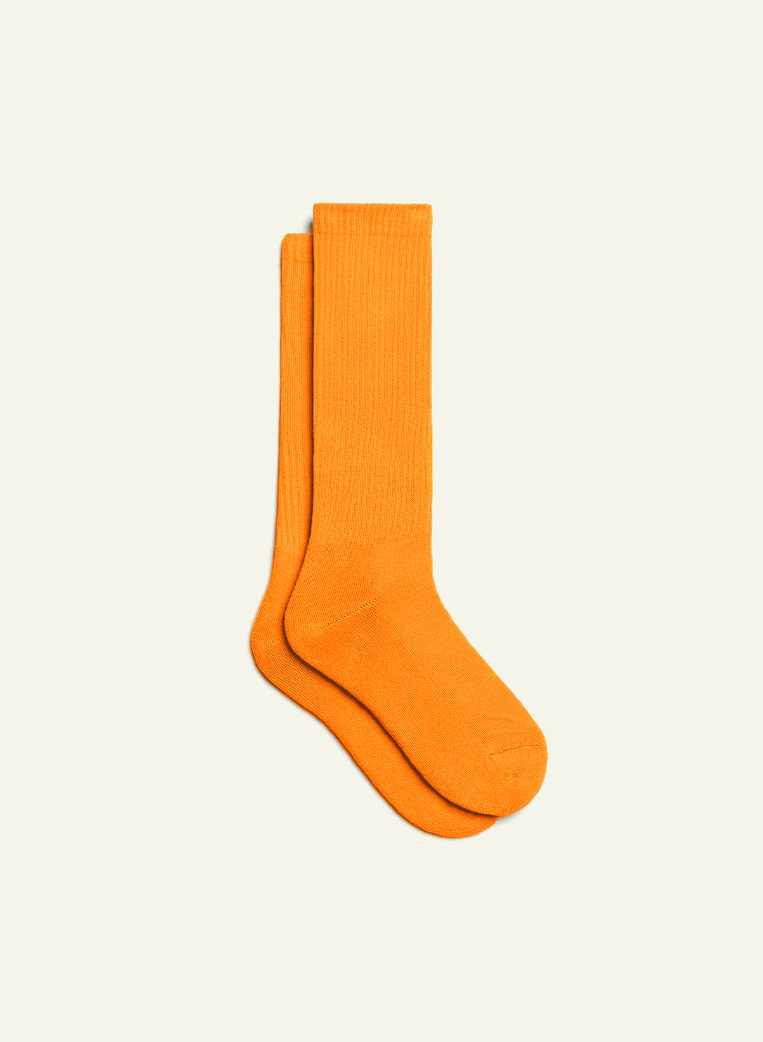 archiduchesse-bouclette-orange-mandarine-chaussettes-chaudes-coton image 2