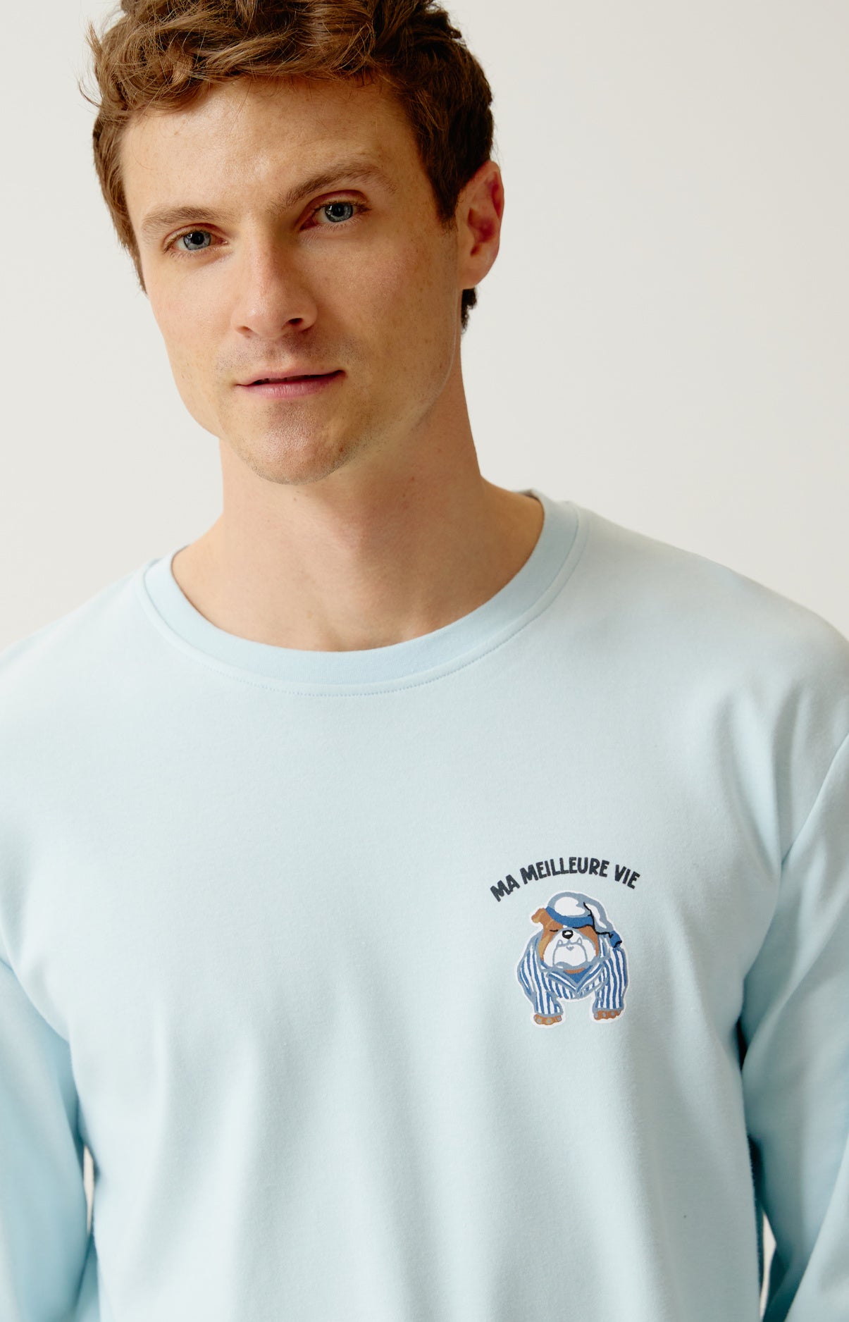 arthur-bob-ma-meilleure-vie-pyjama-homme-ebony-coton-bio image 2