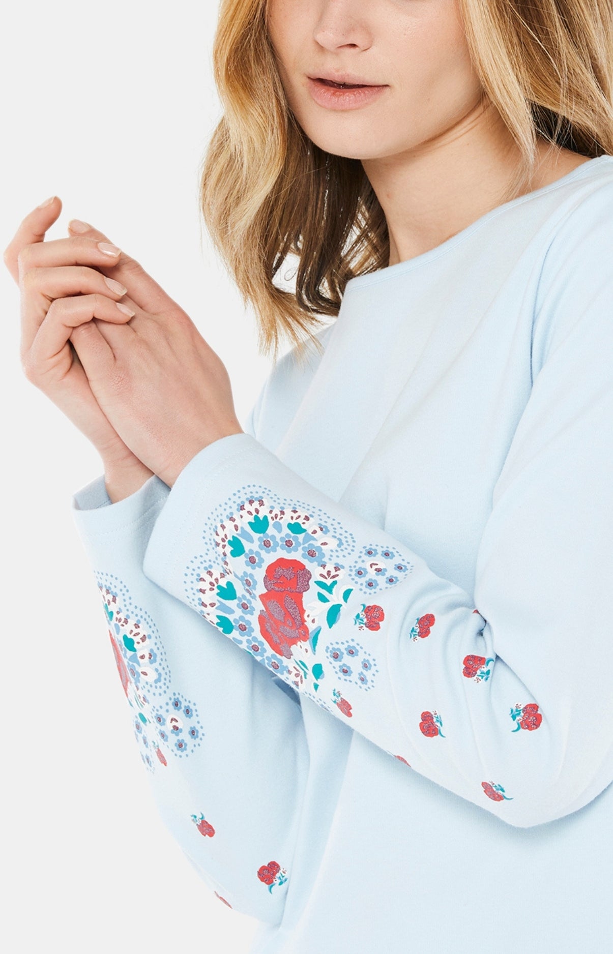arthur-bob-suzanne-pyjama-femme-bleu-coton-bio image 4