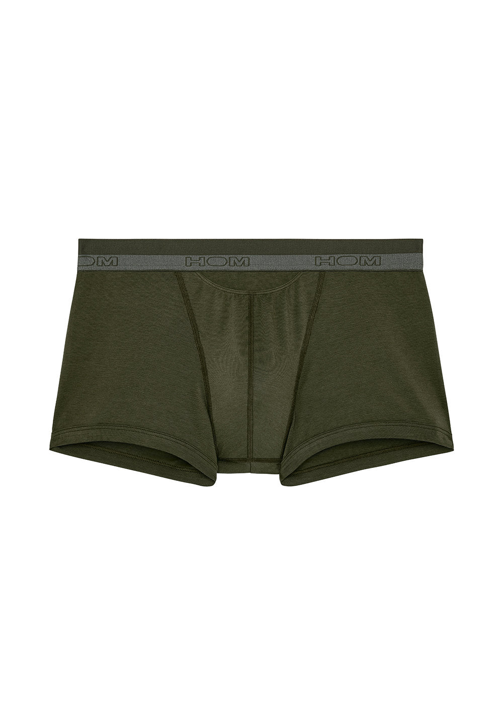 hom-ho1-359520-4000dk-boxer-homme-kaki-modal-ouverture image 1