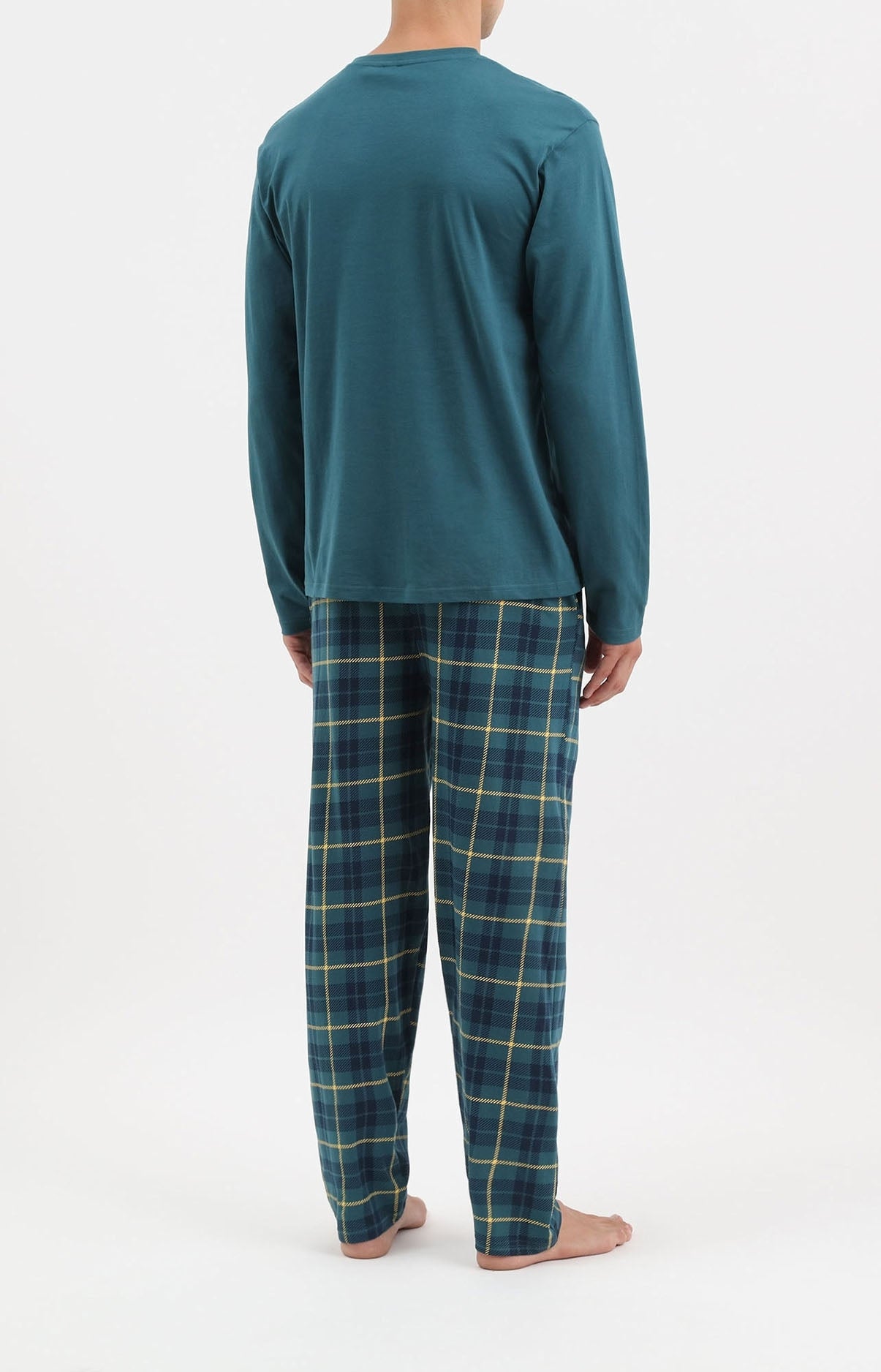 arthur-bob-ecossais-vert-pyjama-homme-coton-s-xxl image 3