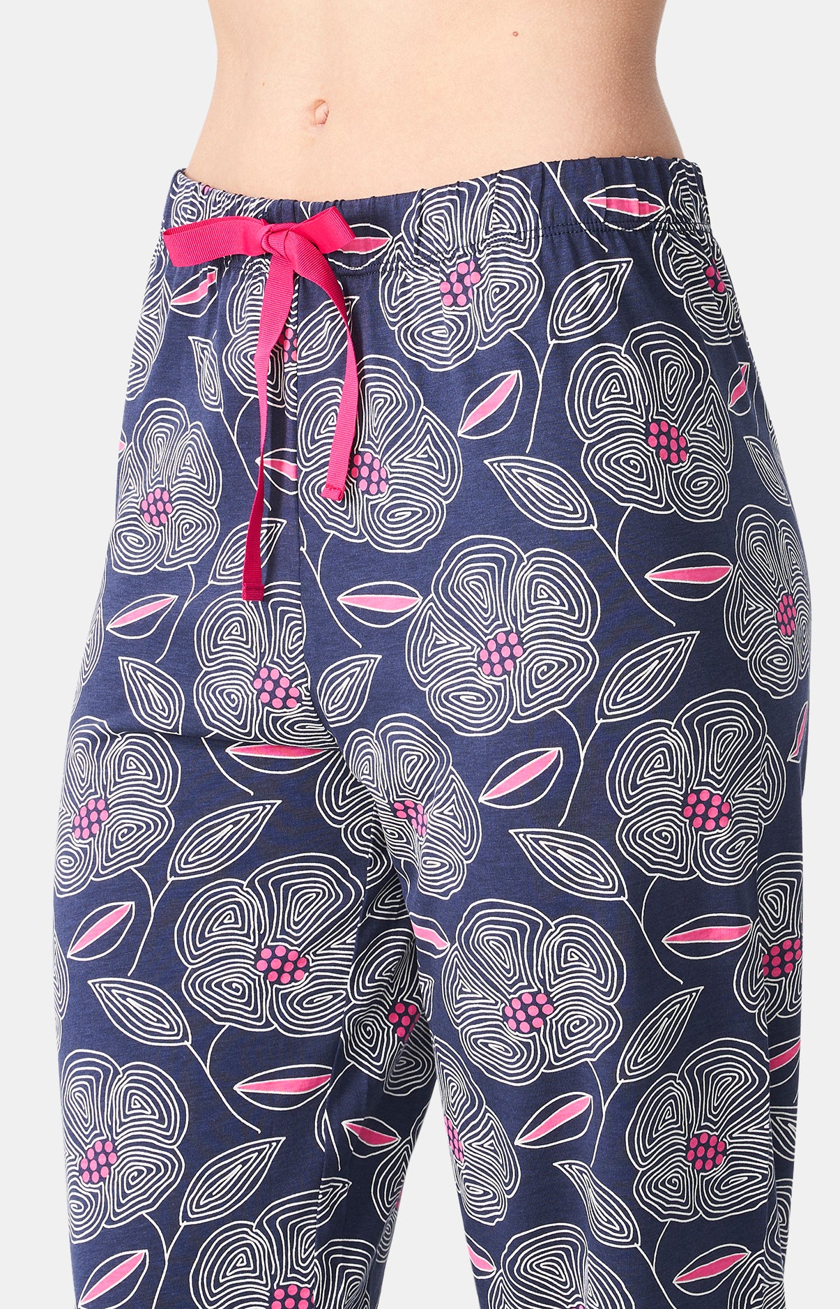arthur-bob-an-mone-pyjama-femme-marine-s-lyocell-coton image 6