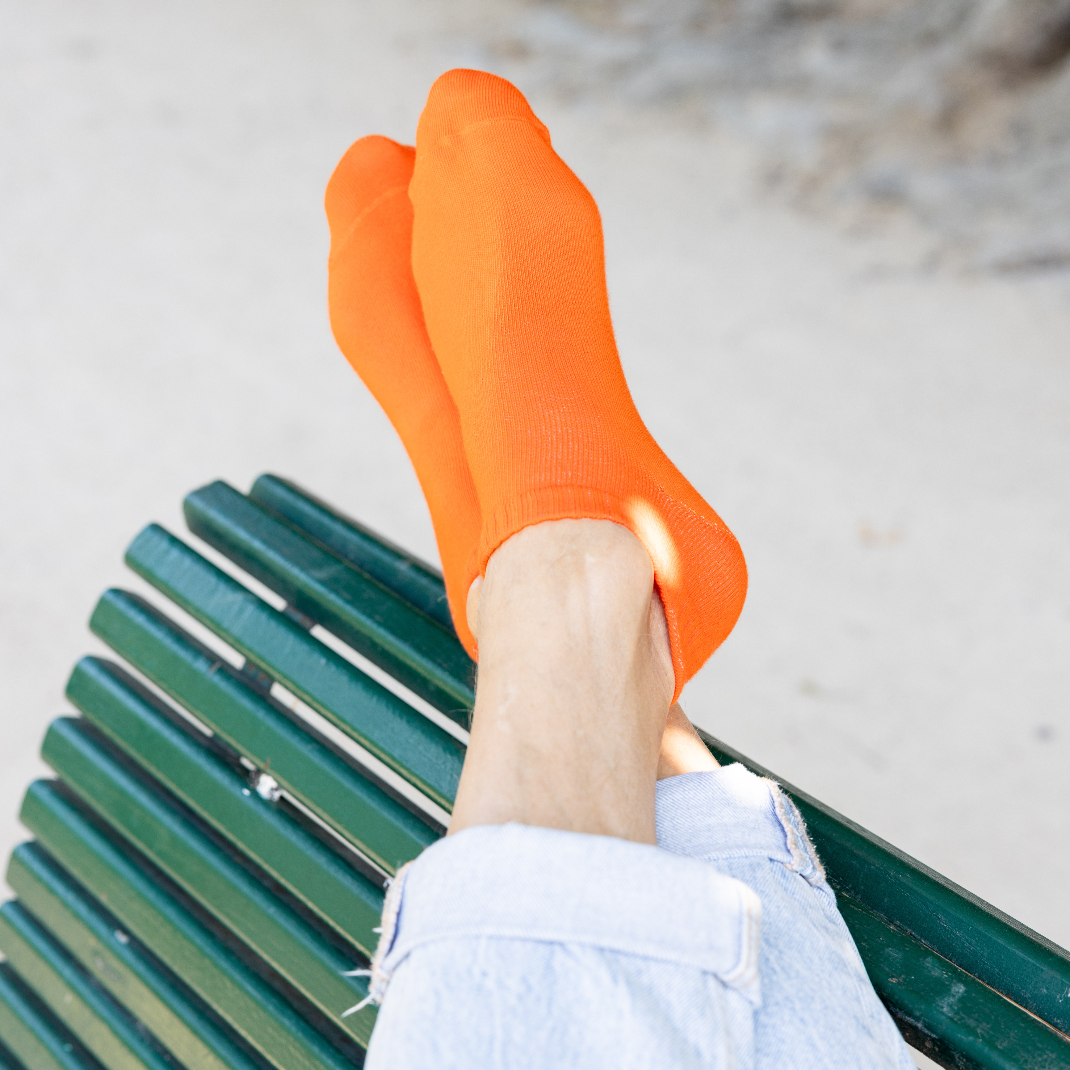 archiduchesse-socquette-orange-mandarine-socquettes-coton image 4