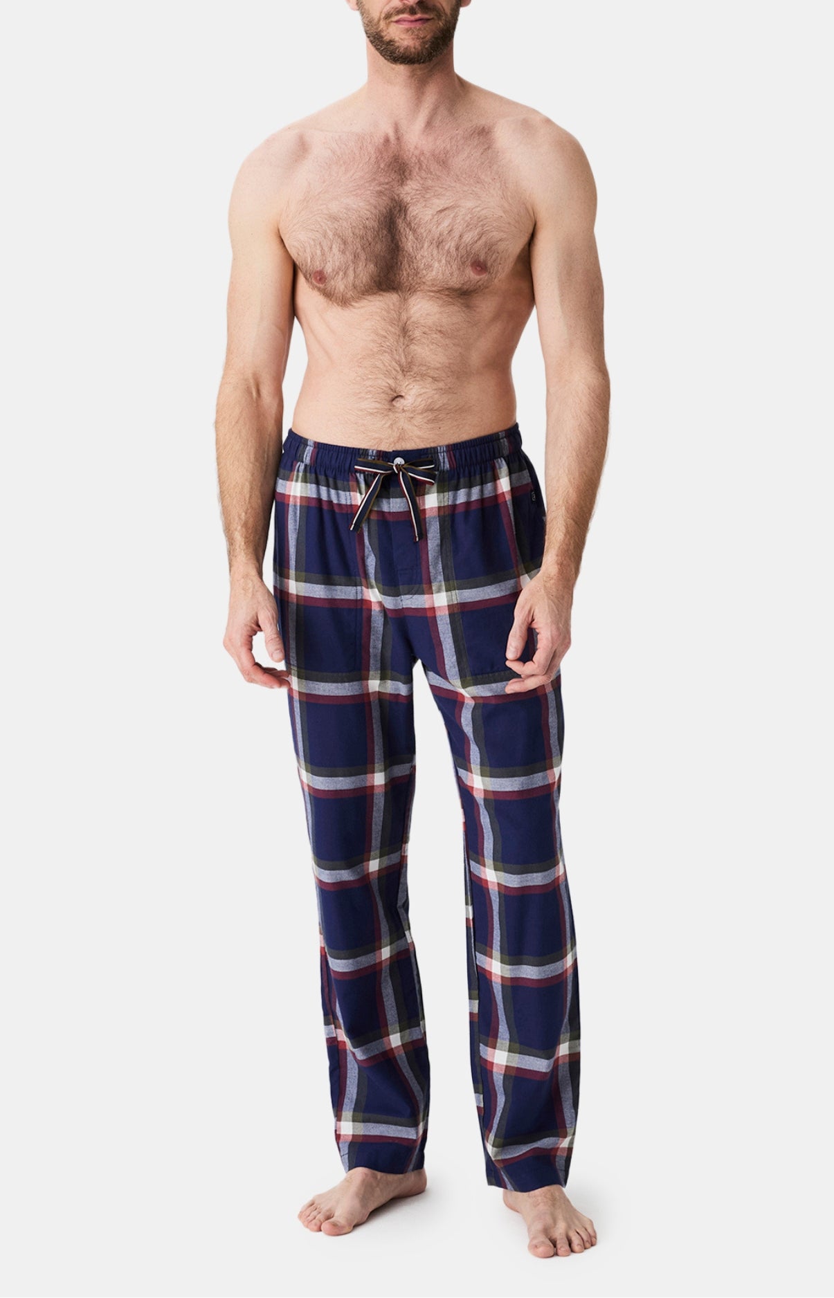 arthur-bob-luka-pantalon-pyjama-homme-marine-flanelle image 4