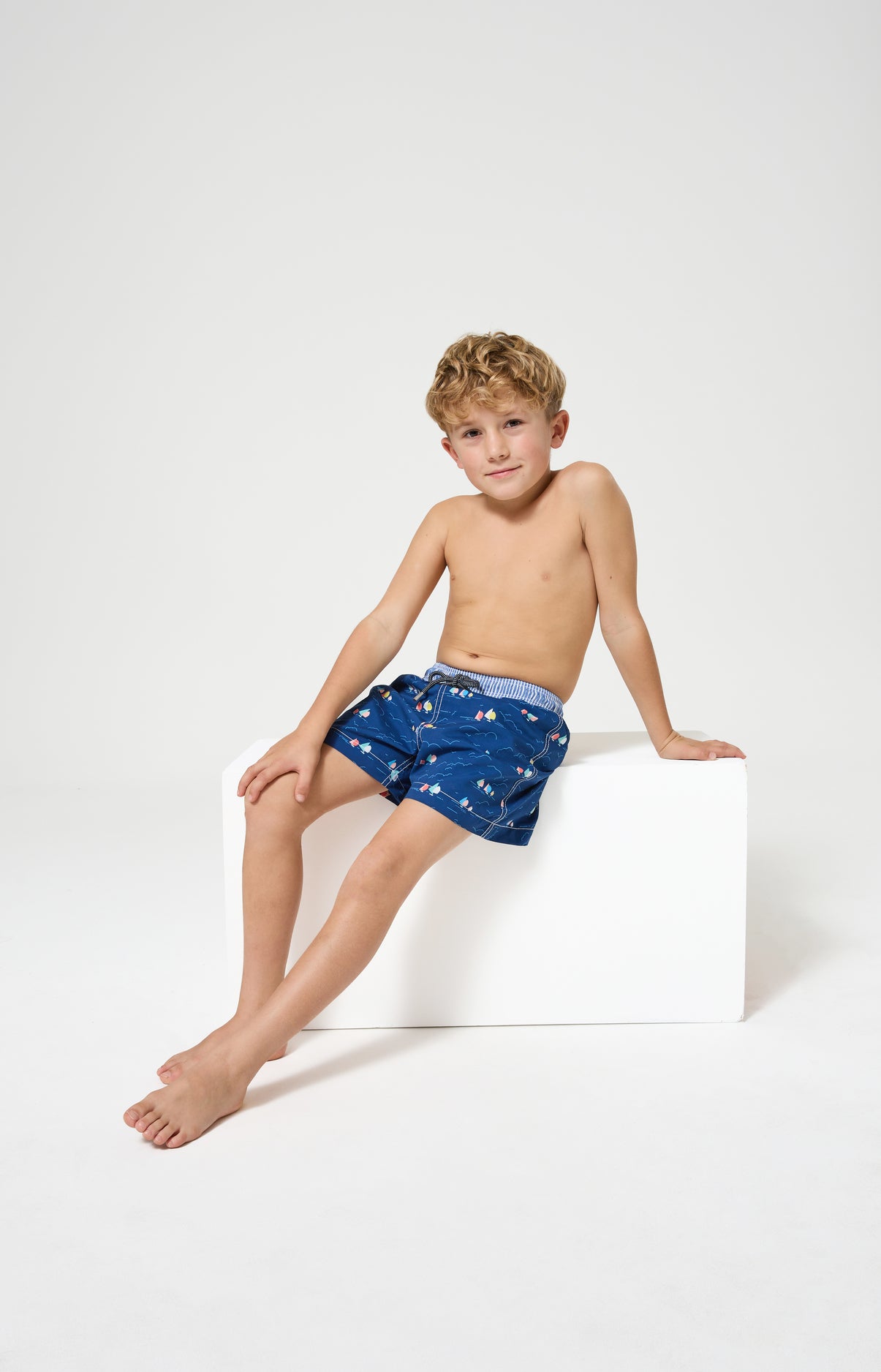 arthur-bob-short-de-bain-enfant-tranquill-t-marine-4a-16a image 2