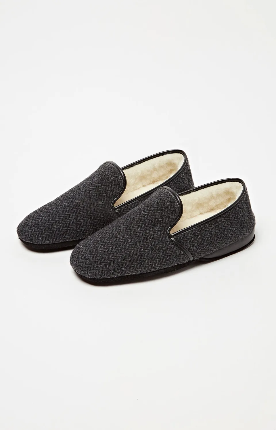 arthur-bob-chevron-charentaises-laine-anthracite-43 image 1