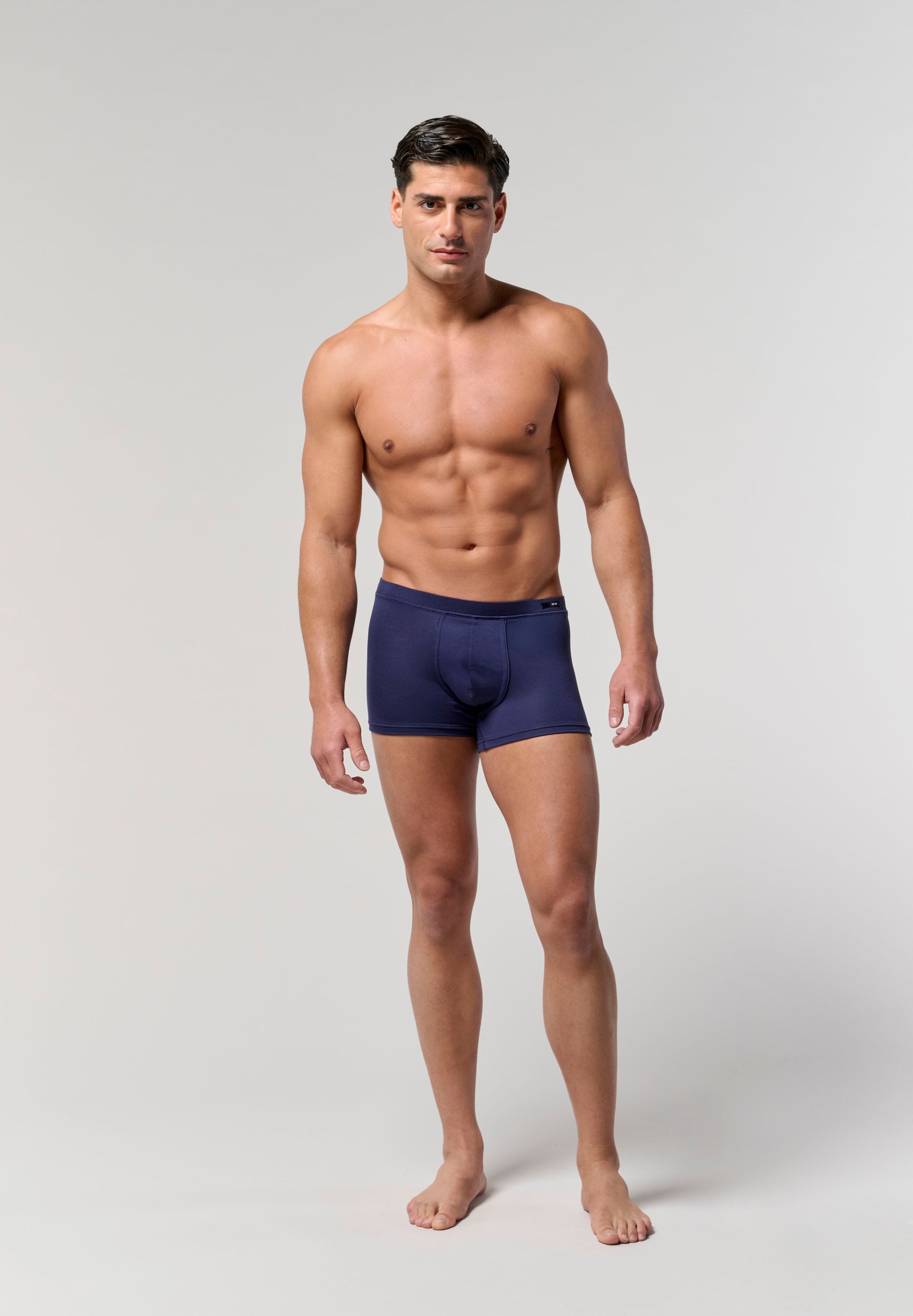 hom-tencel-soft-comfort-boxer-homme-bleu-marine-lyocell image 4