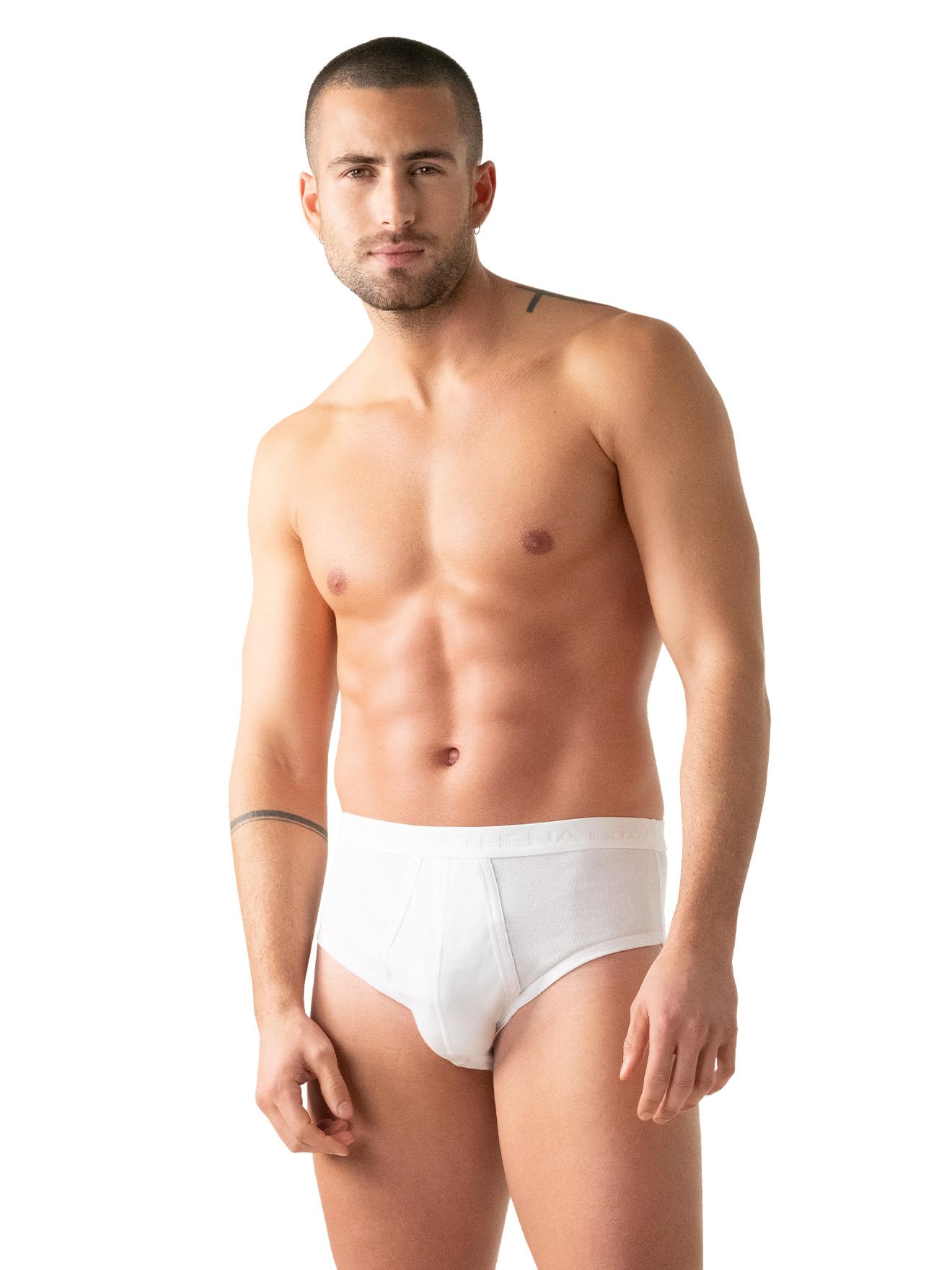 athena-easy-bio-lot-4-slips-homme-coton-bio-taille-haute image 2