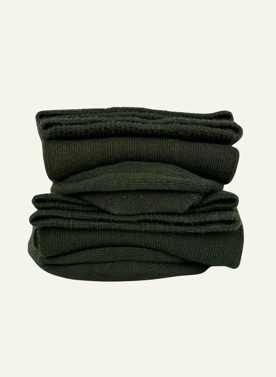 archiduchesse-de-ville-en-kakimini-chaussettes-kaki-coton image 1