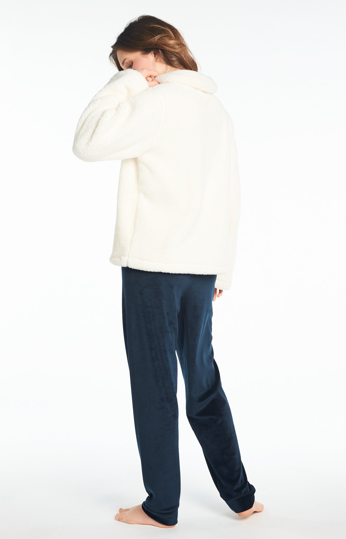 arthur-bob-cerf-veste-femme-ivoire-polyester-chaud image 7