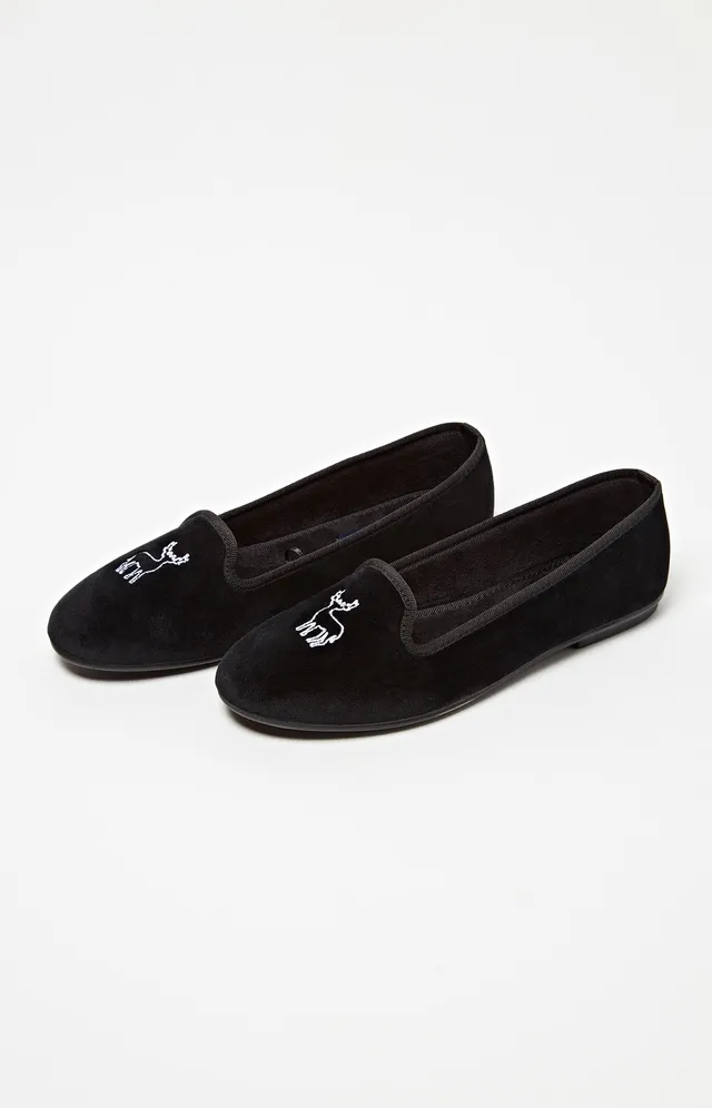 arthur-bob-ballerine-femme-noir-chaussons-confort image 1