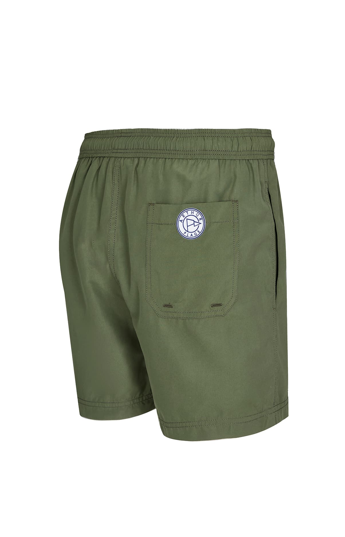 arthur-bob-short-de-bain-homme-polyester-recycl-kaki image 7