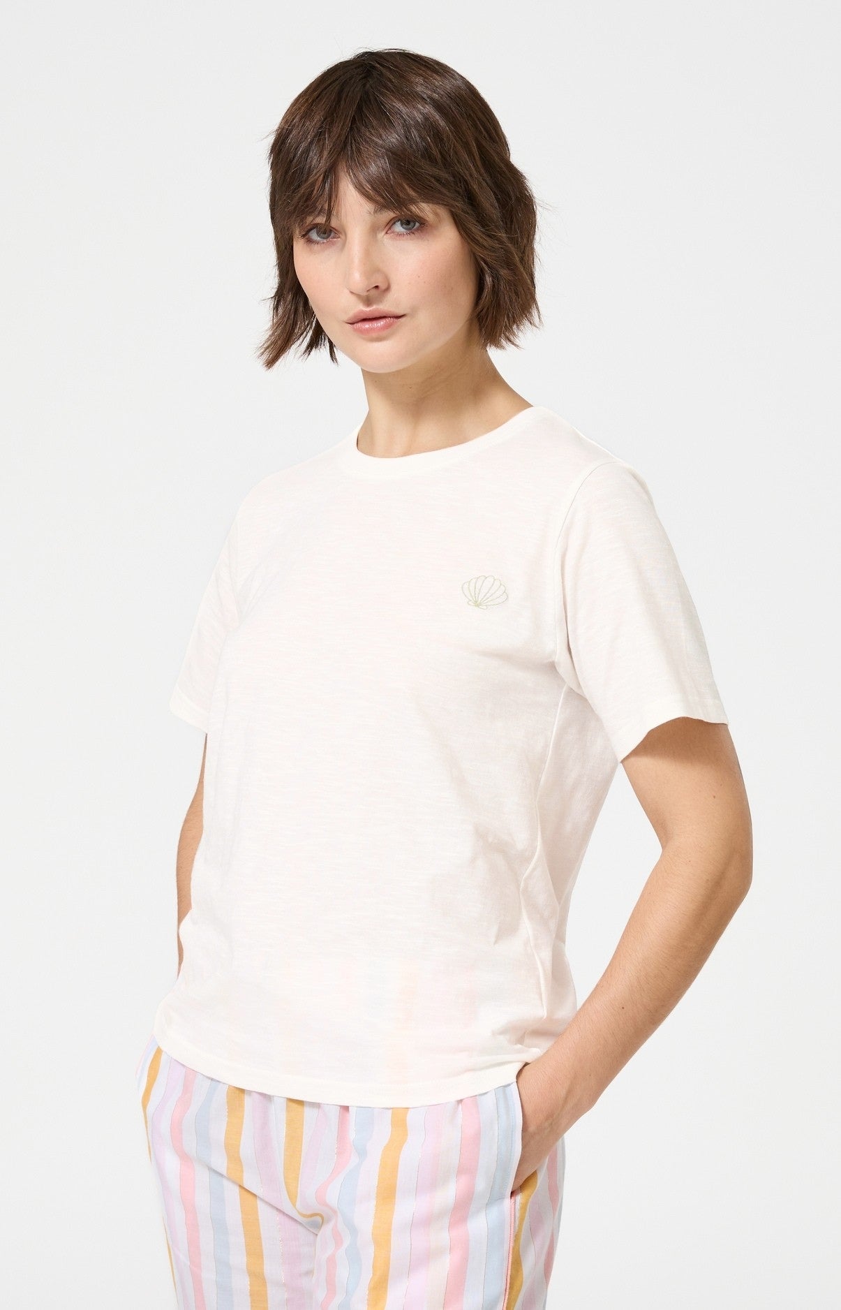 arthur-bob-coquillage-tee-shirt-femme-ivoire-coton-bio image 4