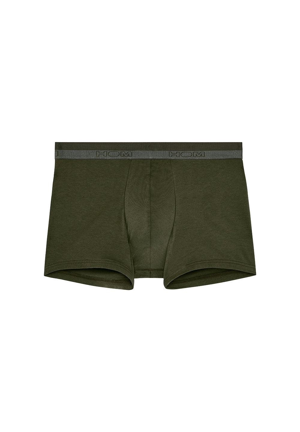 hom-classic-400203-4000dk-boxer-kaki-fonc-coton-modal image 1