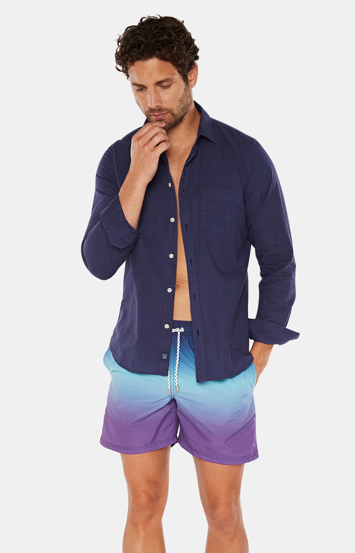 arthur-bob-tie-dye-short-de-bain-marine-s-chage-rapide image 7