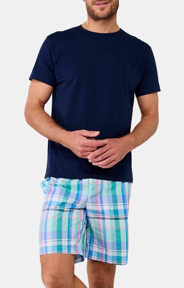 arthur-bob-carreaux-s-te-short-coton-multicolore image 1