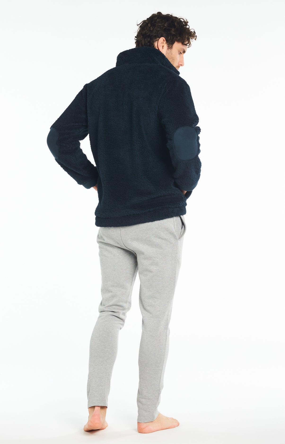 arthur-bob-ours-veste-polaire-homme-nuit-double-face image 7