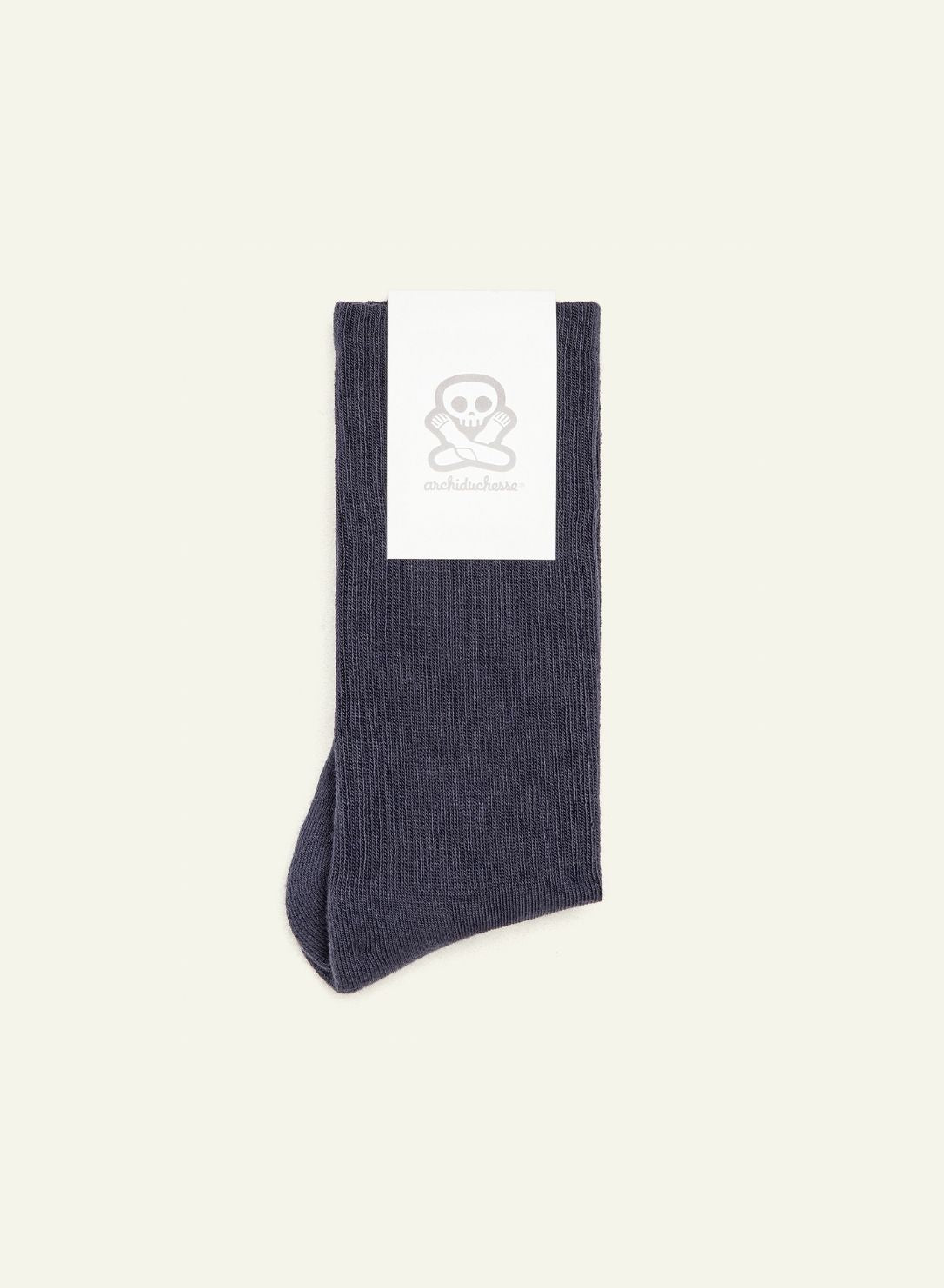 archiduchesse-bouclette-bleu-marine-chaussettes-chaudes-coton image 3