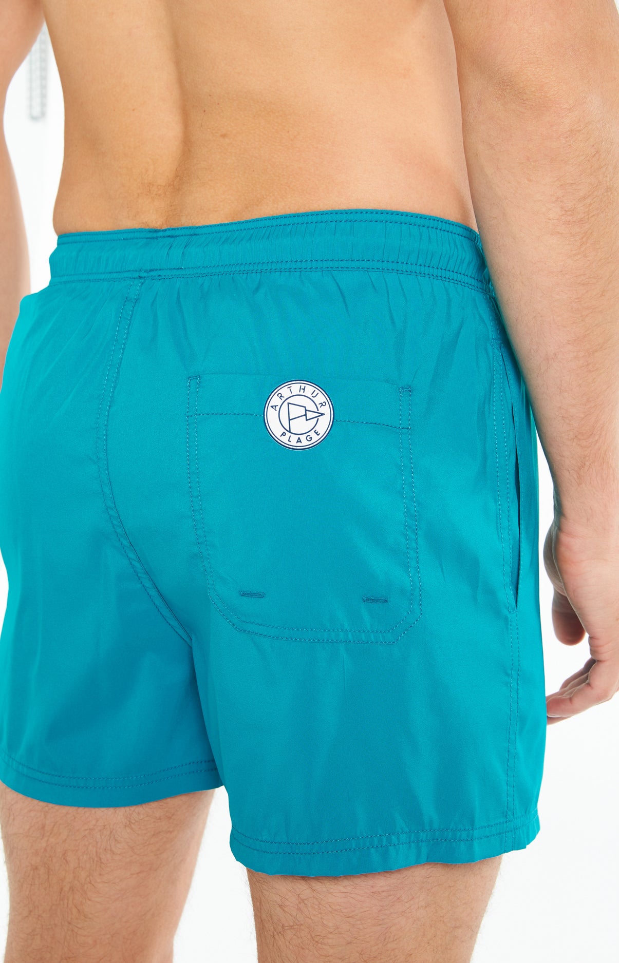 arthur-bob-short-de-bain-uni-bermuda-duck-m-polyester-recycl image 8