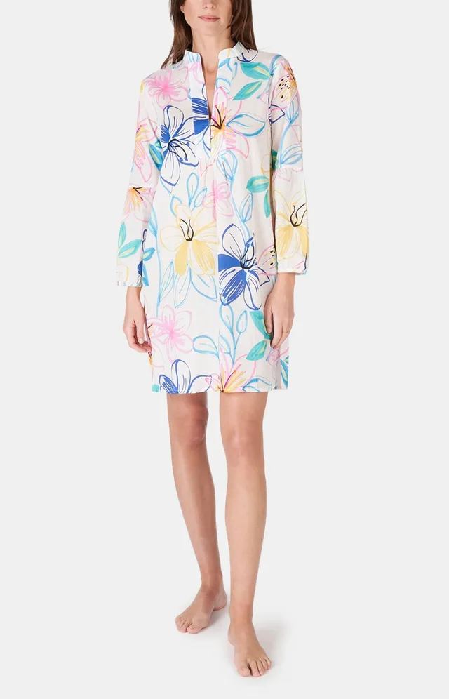 arthur-bob-liquette-flore-chemise-de-nuit-40-42-fleurie image 1