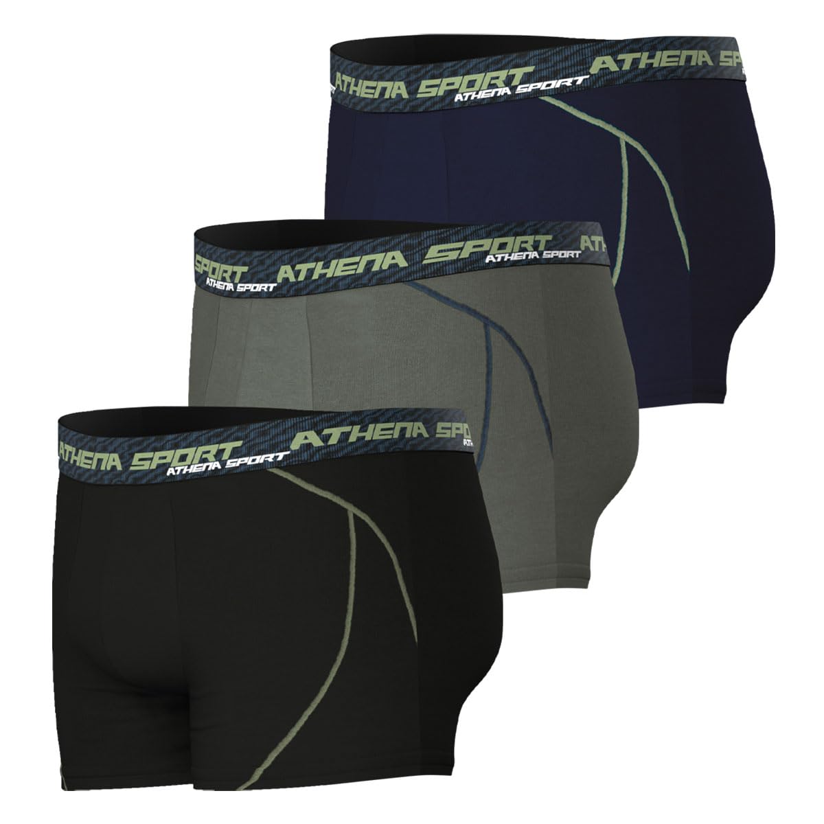 athena-training-dry-lot-3-boxers-homme-sport-noir image 3