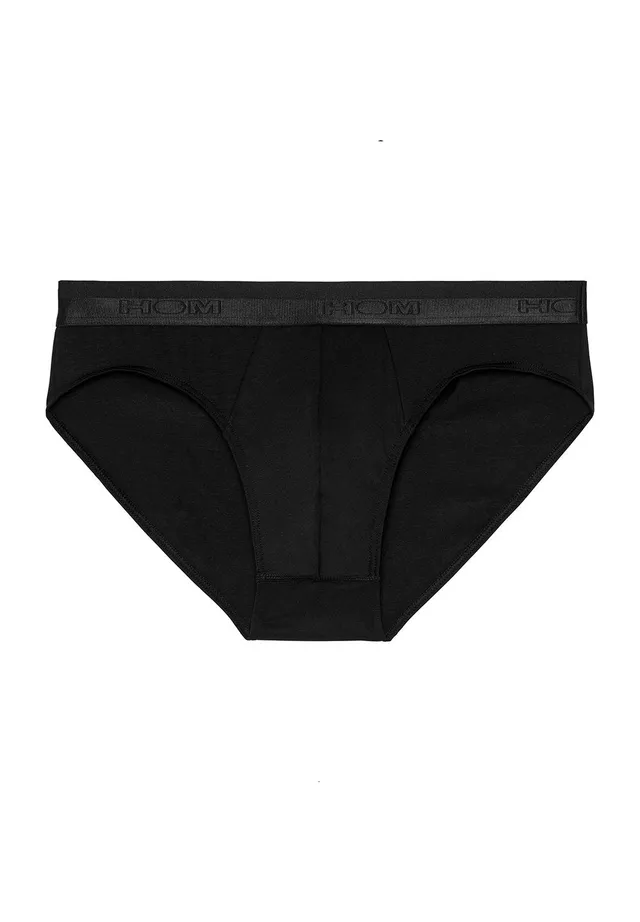 hom-classic-mini-slip-homme-modal-coton-noir-400204-noir image 1
