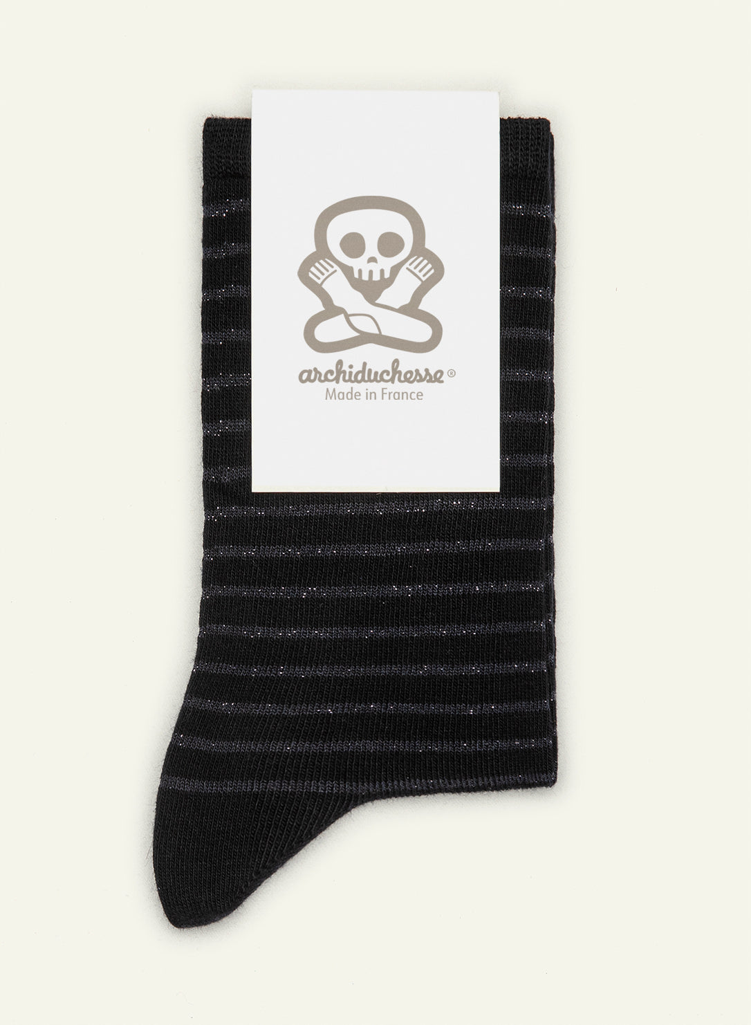 archiduchesse-paillet-e-voie-lact-e-chaussettes-lurex-gris image 3