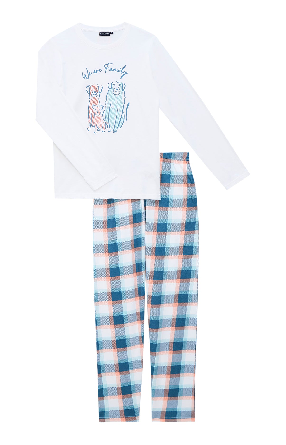 arthur-bob-we-are-family-pyjama-coton-bio image 3