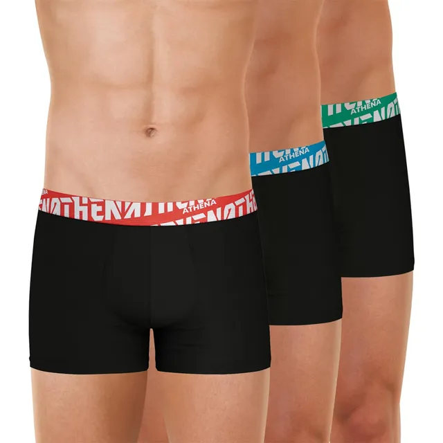 athena-easy-sport-lot-3-boxers-homme-m-coton-respirant image 1