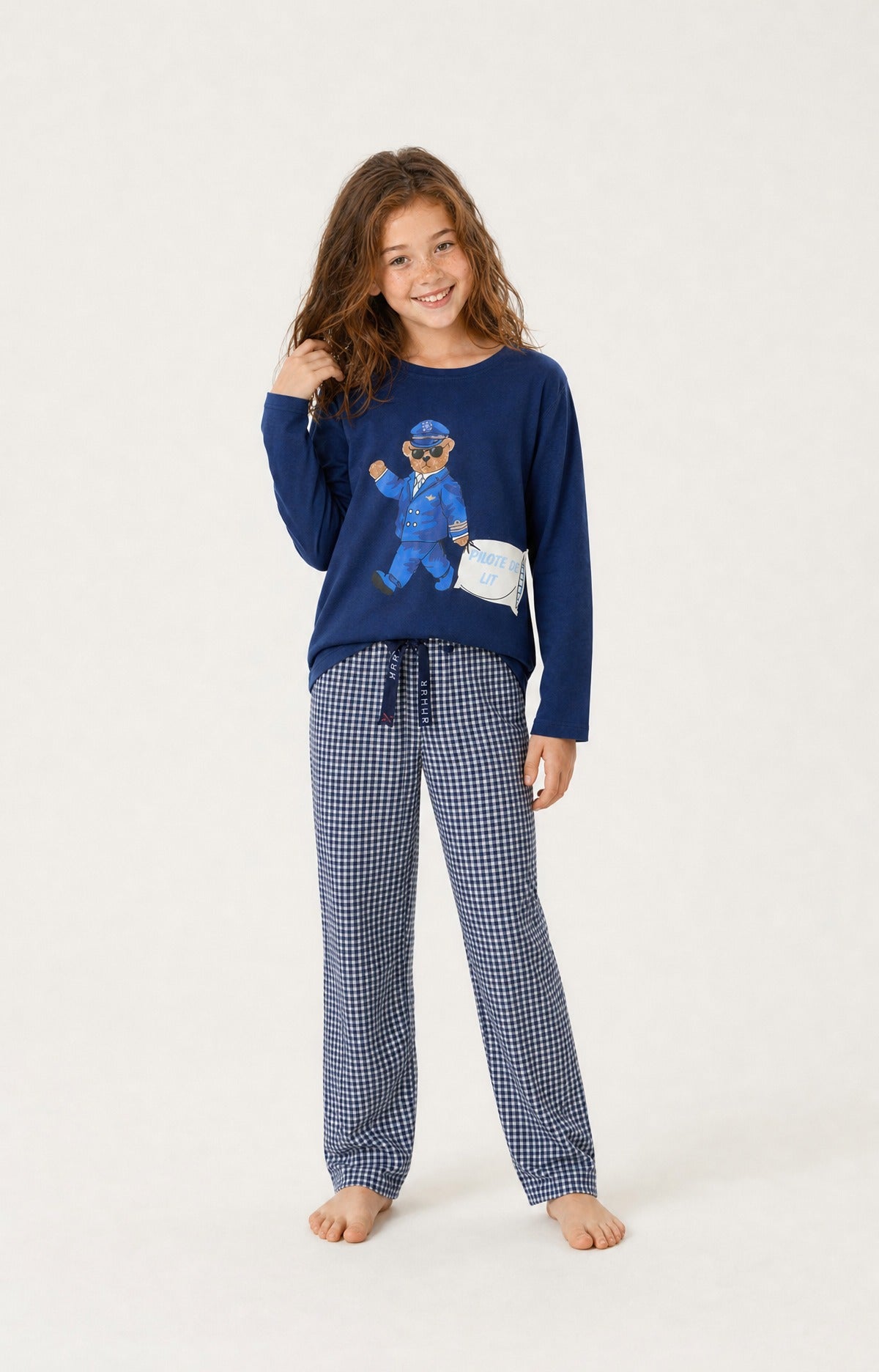 arthur-bob-pyjama-pilote-de-lit-marine-coton-bio image 4