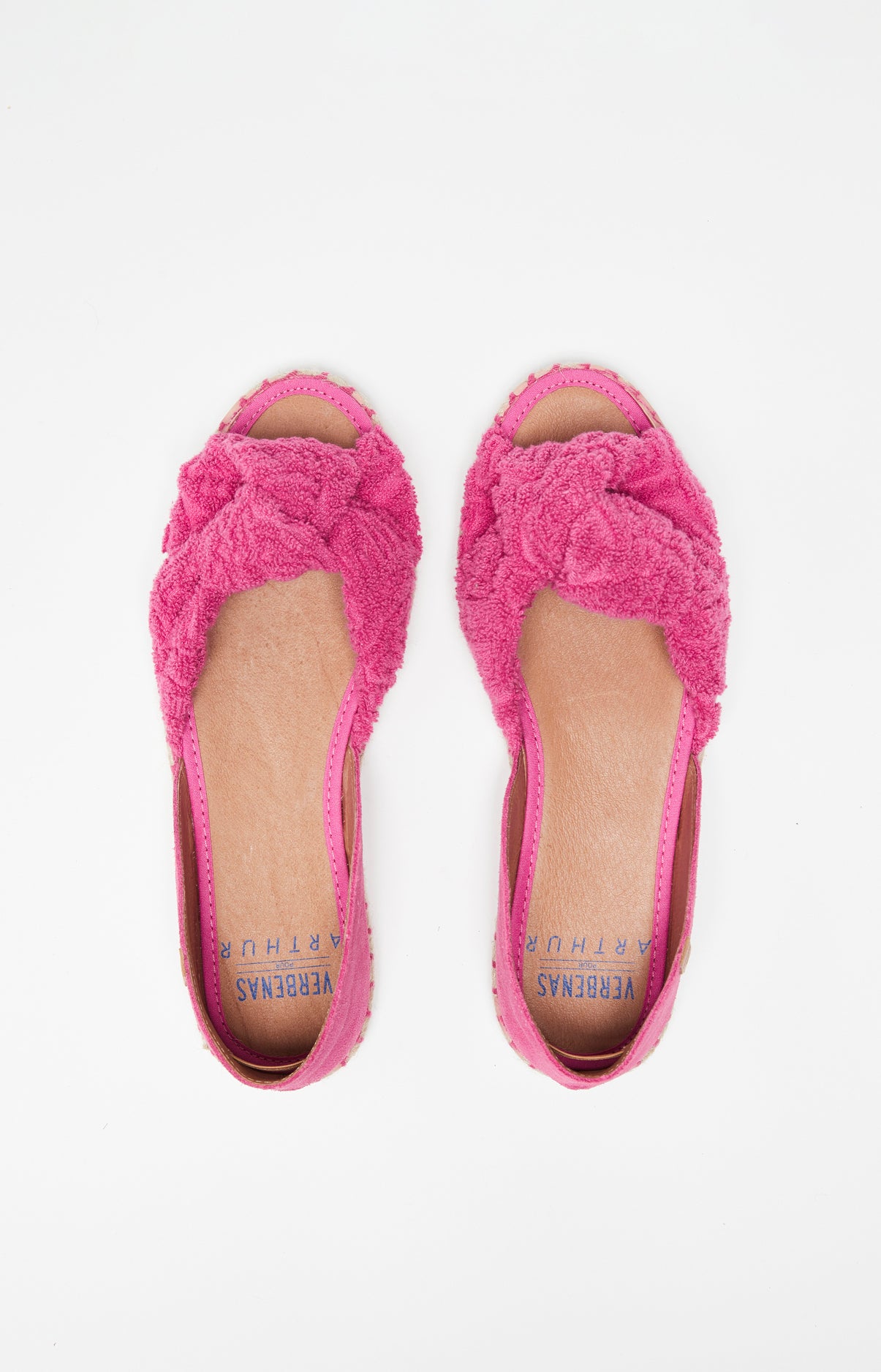 arthur-bob-sandales-mules-fushia-femme-ponge image 3