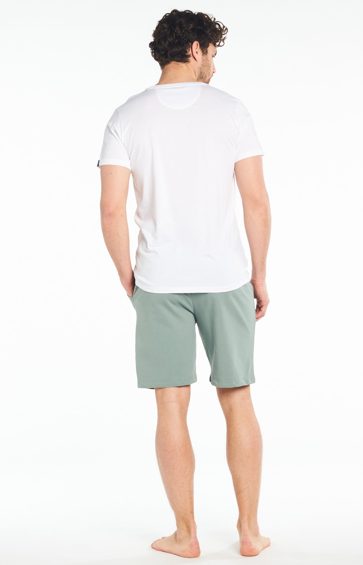 arthur-bob-short-uni-vert-molleton-lichen image 5