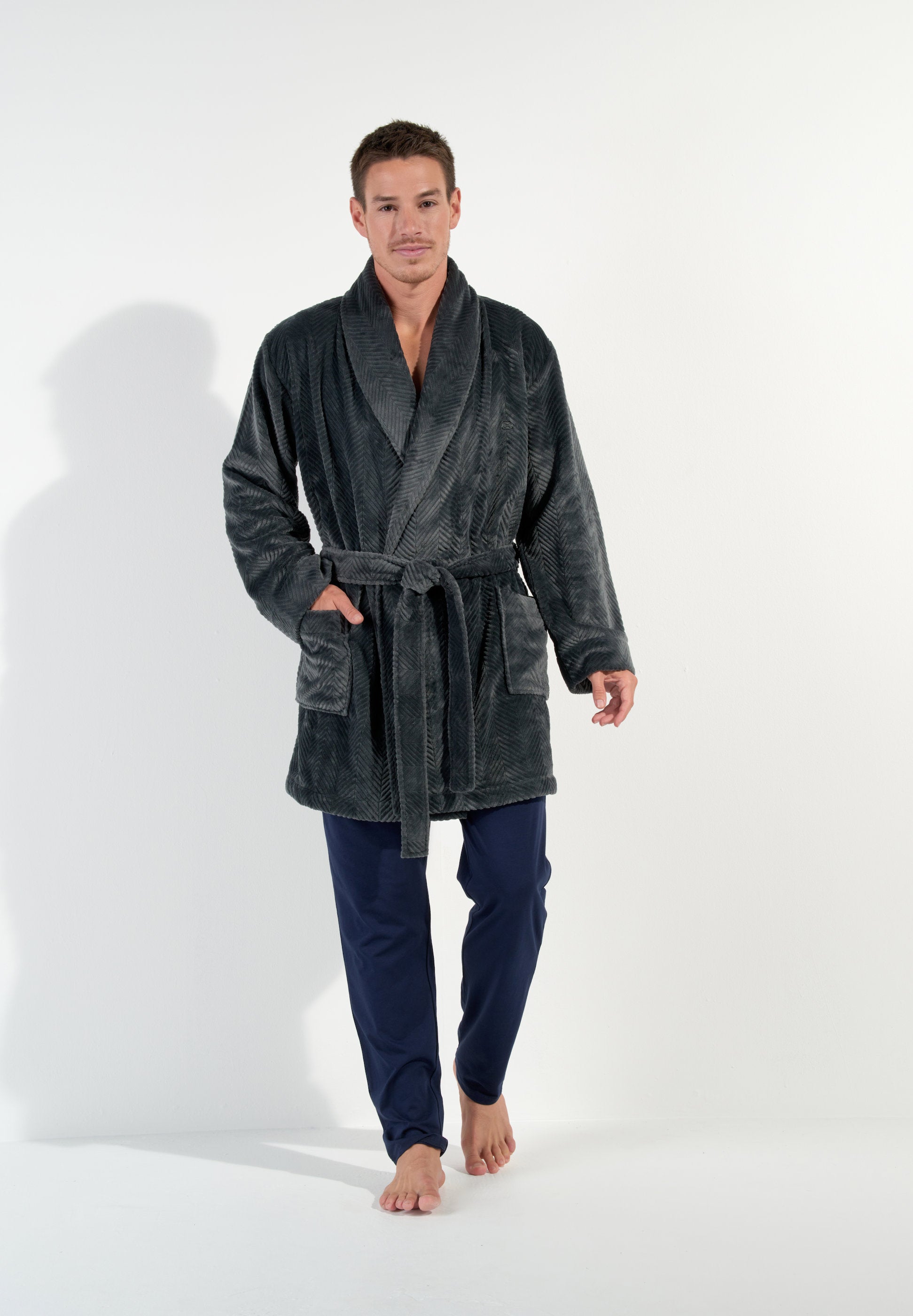 hom-modal-comfort-everest-peignoir-court-gris-l image 5