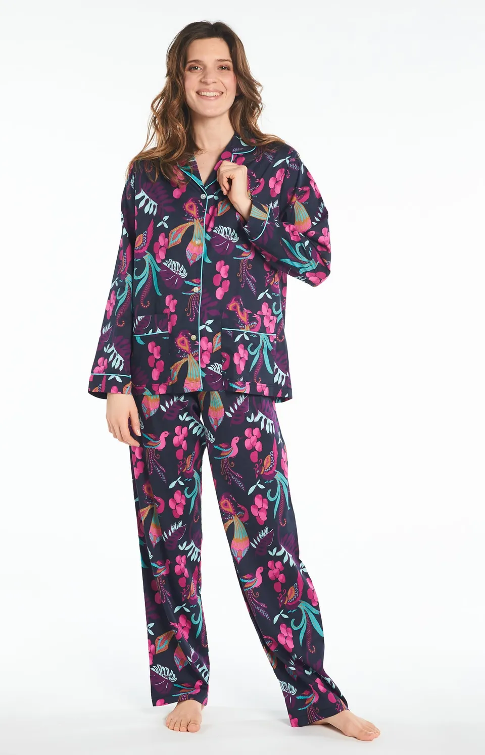 arthur-bob-paradis-pyjama-multicolore-coton-bio image 1