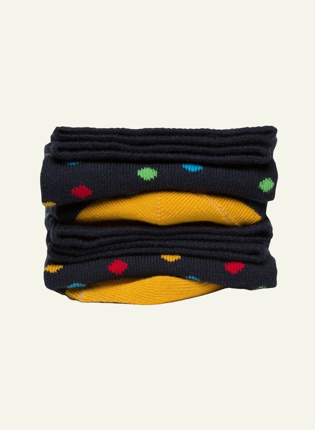 archiduchesse-fantaisie-confettis-chaussettes-enfant-bleu-coton image 1