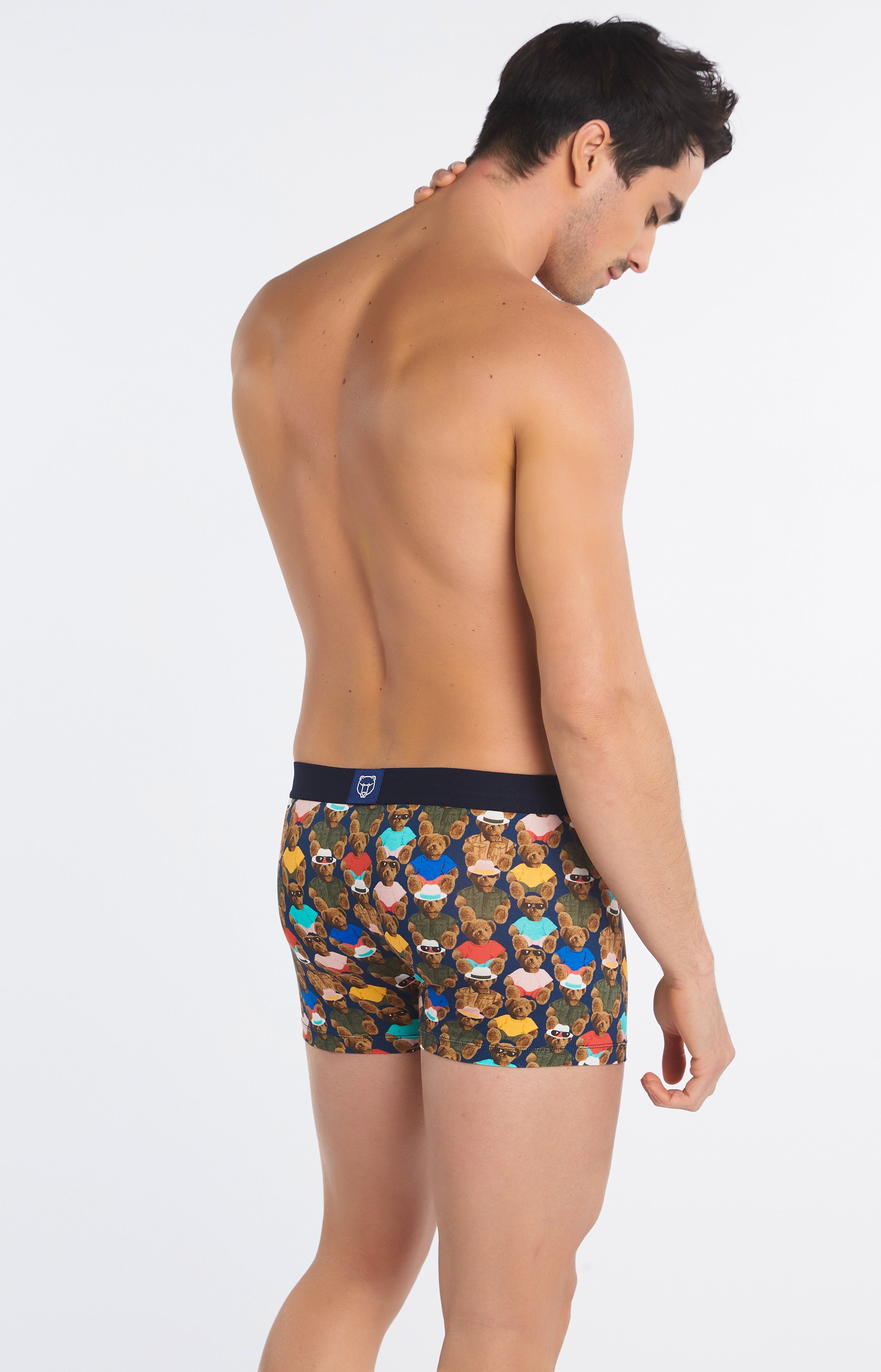 arthur-bob-teddy-boxer-homme-multicolore-coton-bio-2 image 5